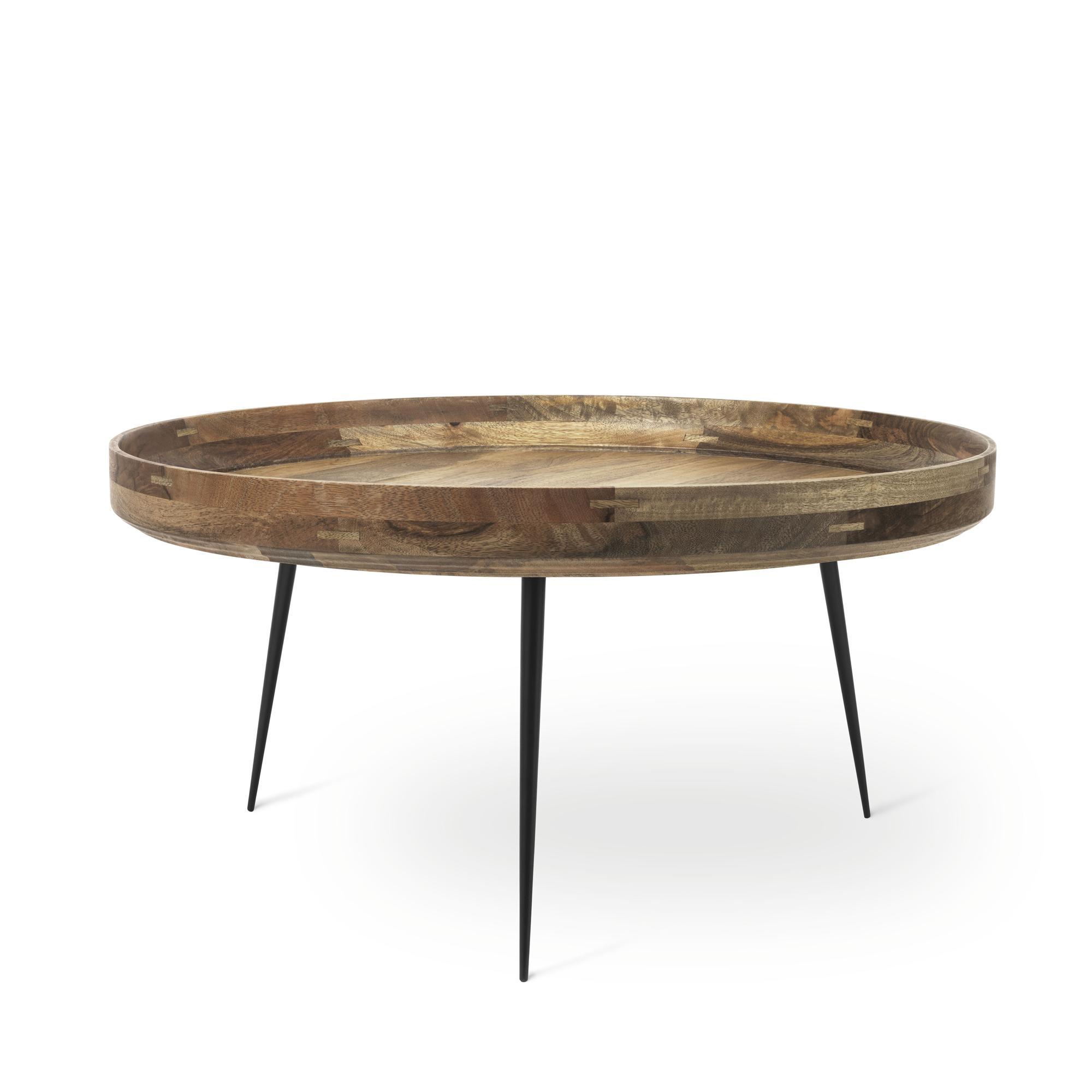 Tavolino Mater Bowl Extra Grande in Legno di Mango Naturale