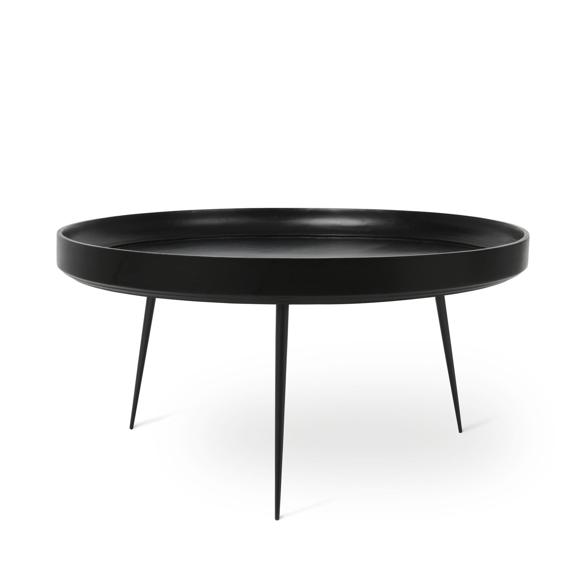 Mater Bowl Coffee Table Extra Large Black Mango Wood