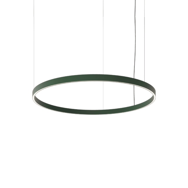 Intra Lighting Rynk SDI Taklampa Ø90 Matt Grön Furu