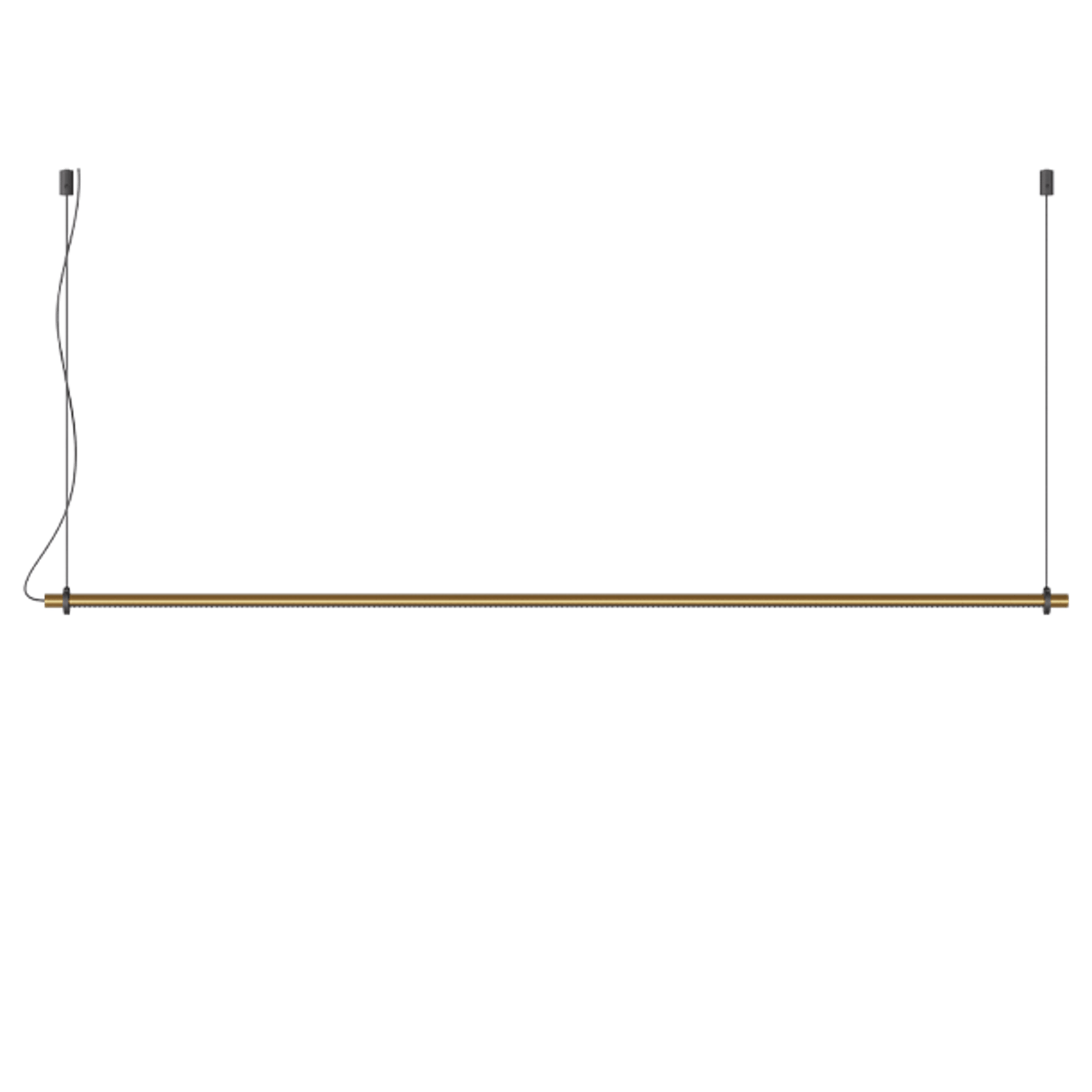 Intra Lighting Gramm S Pendant L96 Brushed Gold