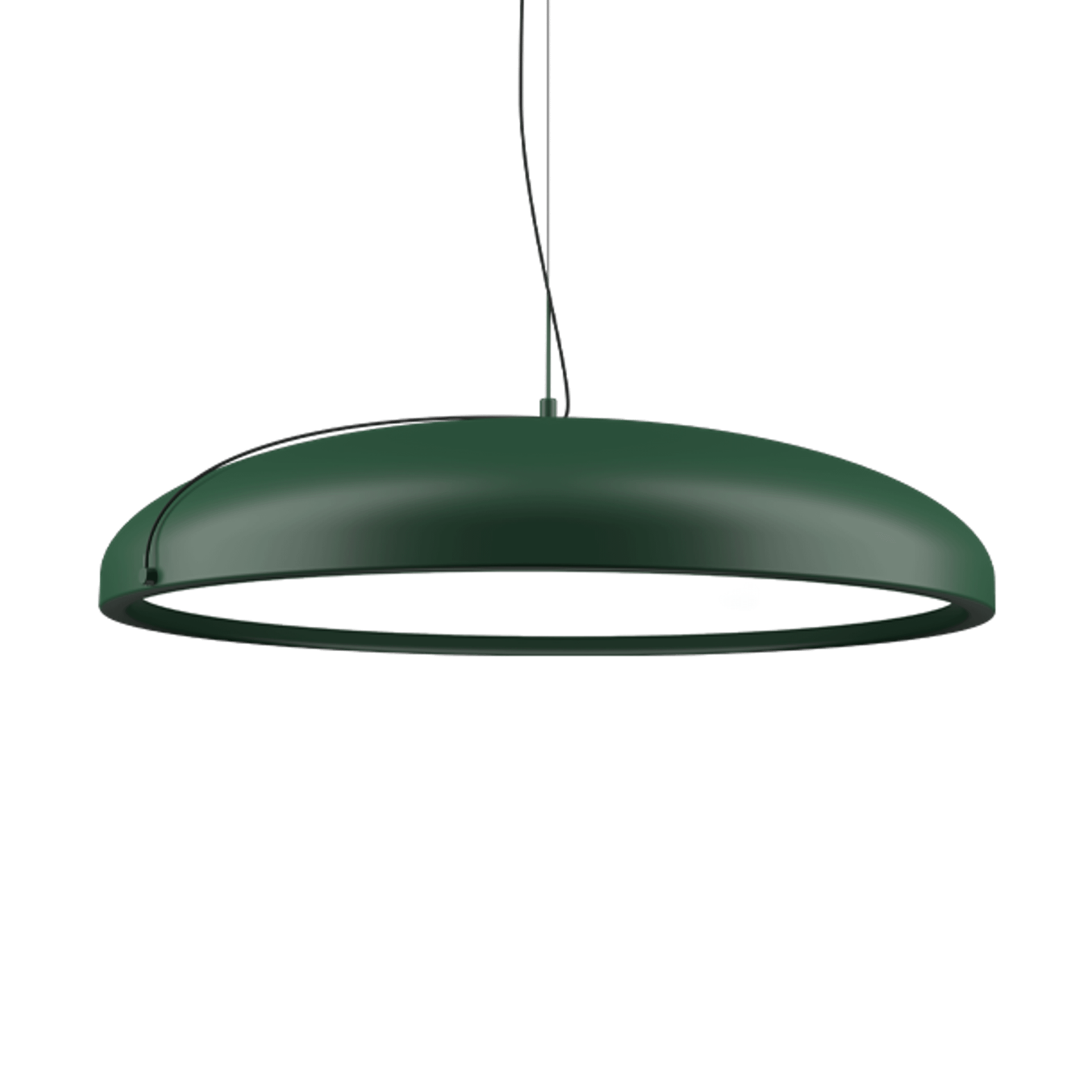 Intra Lighting Dawn S Pendant Ø80 Matt Green Pine