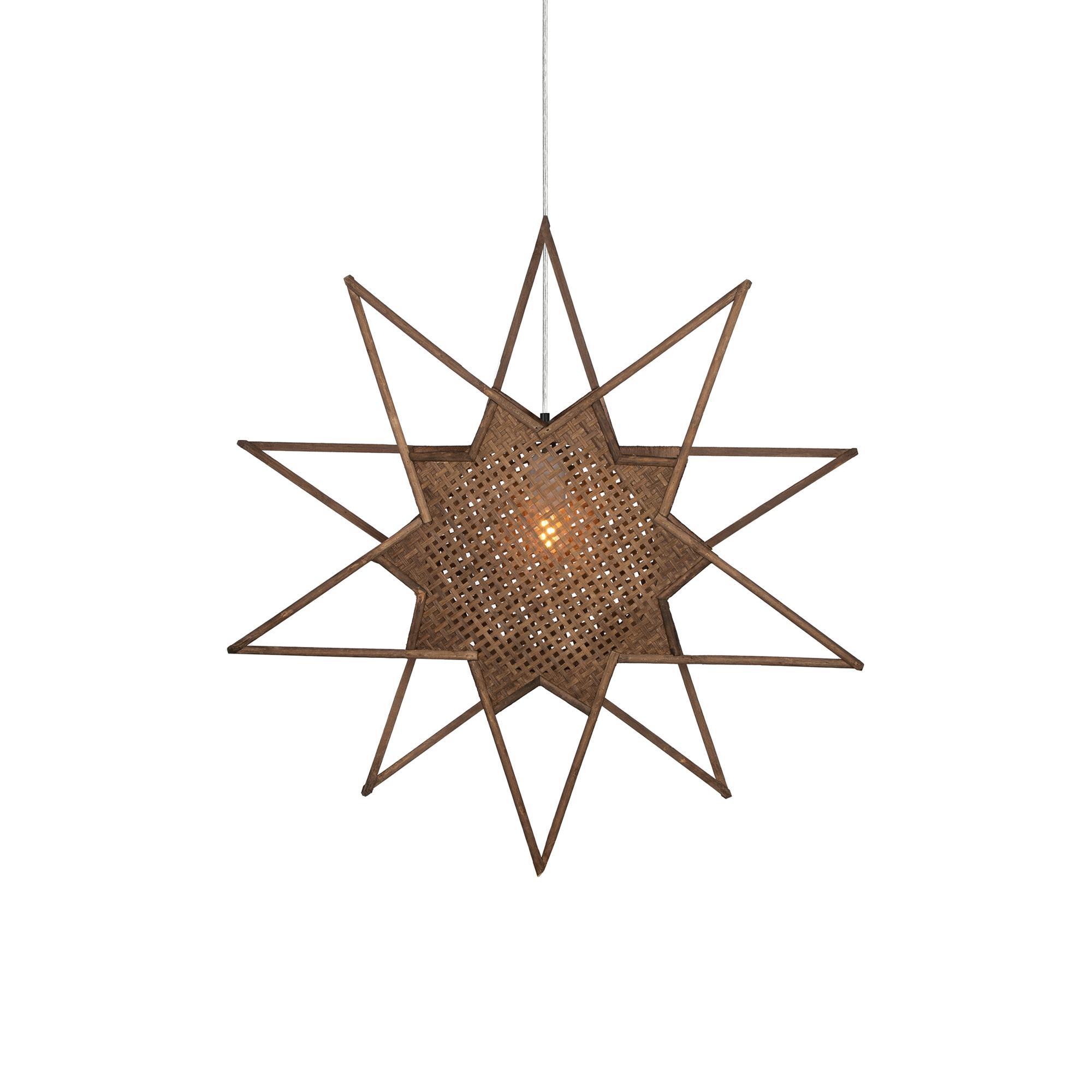 Globen Lighting Karin 70 Christmas Star Brown