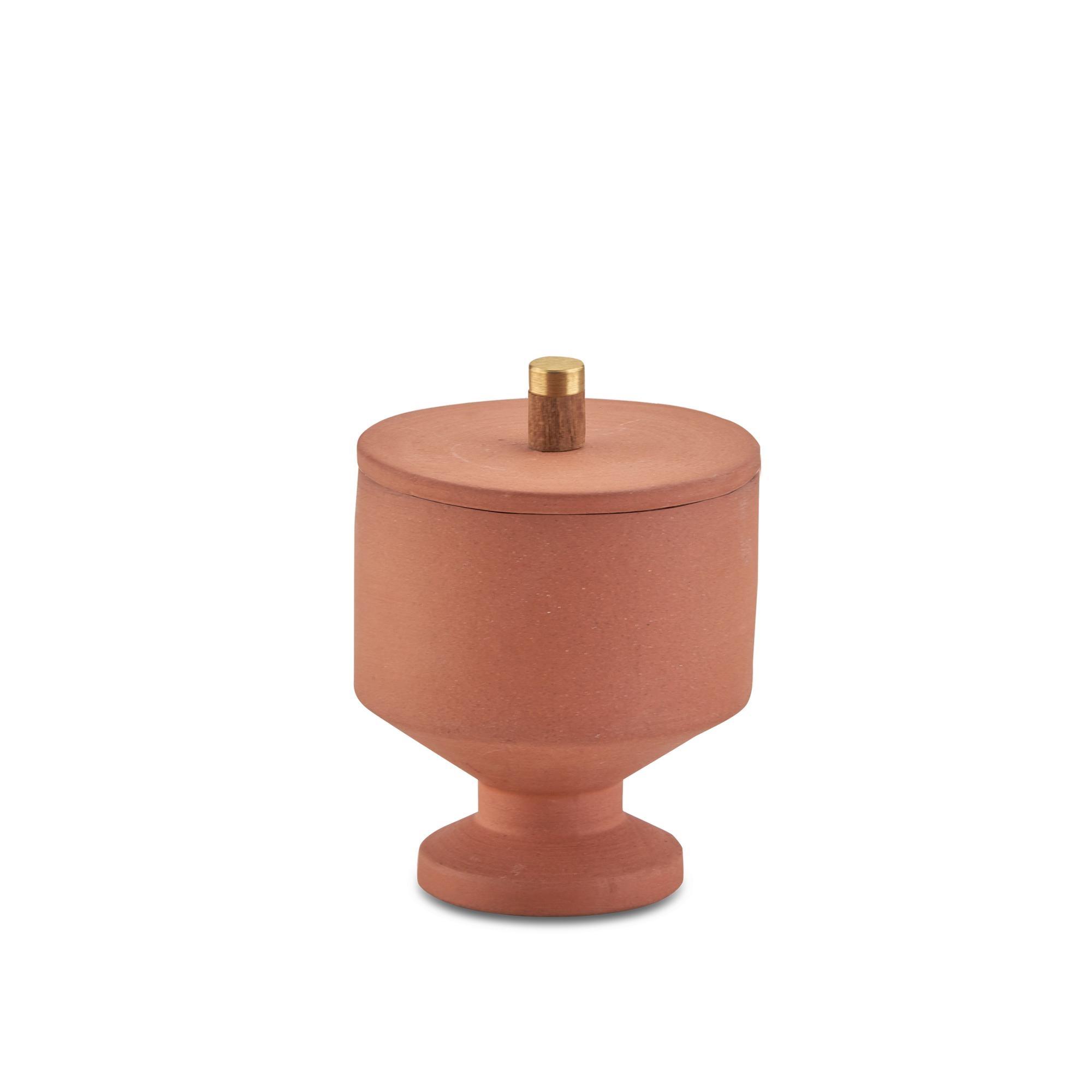 Fritz Hansen Skagerak Edge Sockerskål Terrakotta