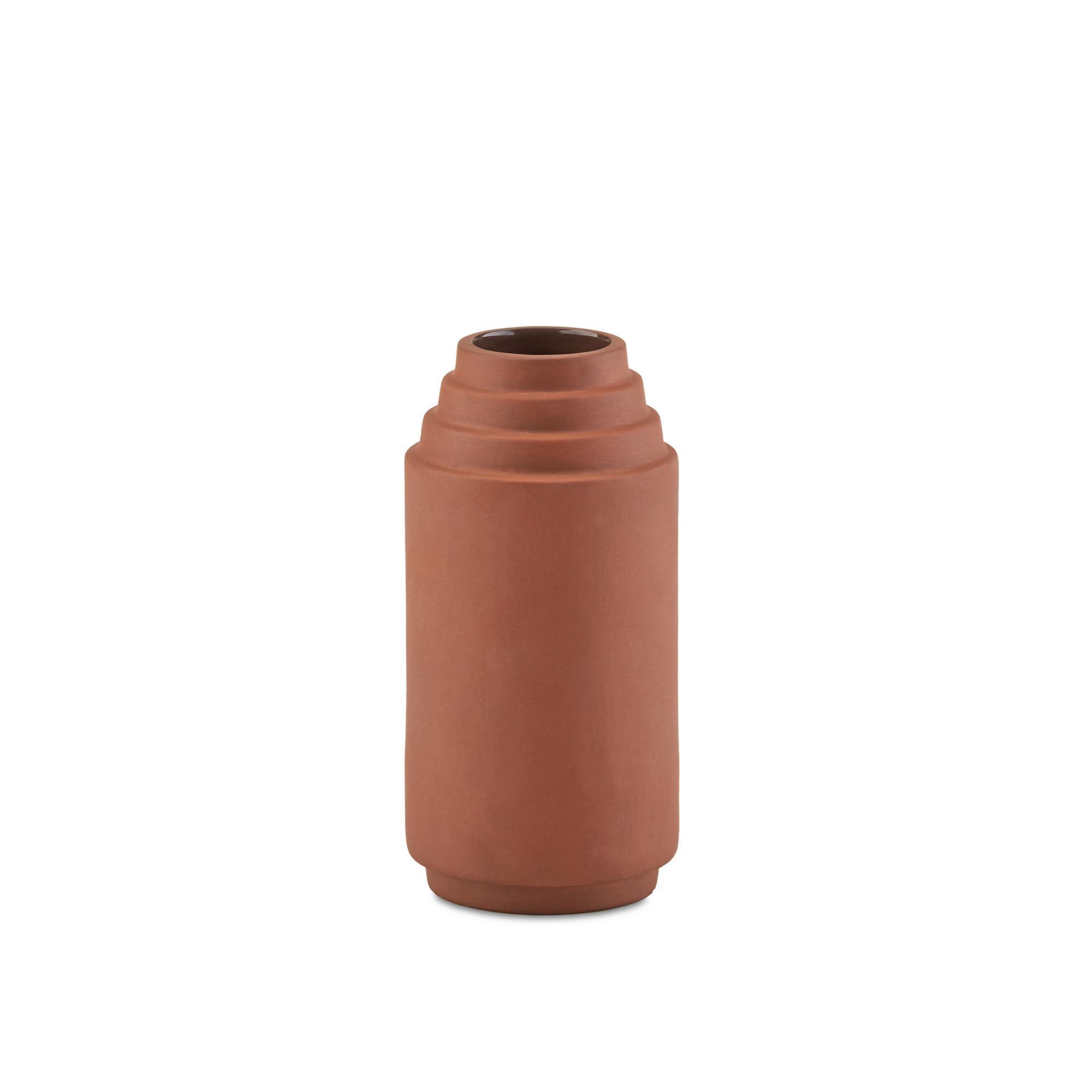 Fritz Hansen Skagerak Edge Vase Terracotta H16