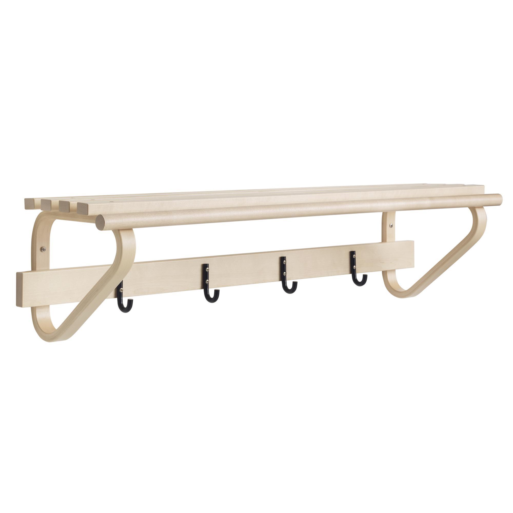 artek 109C Coat Rack Birch/ Black