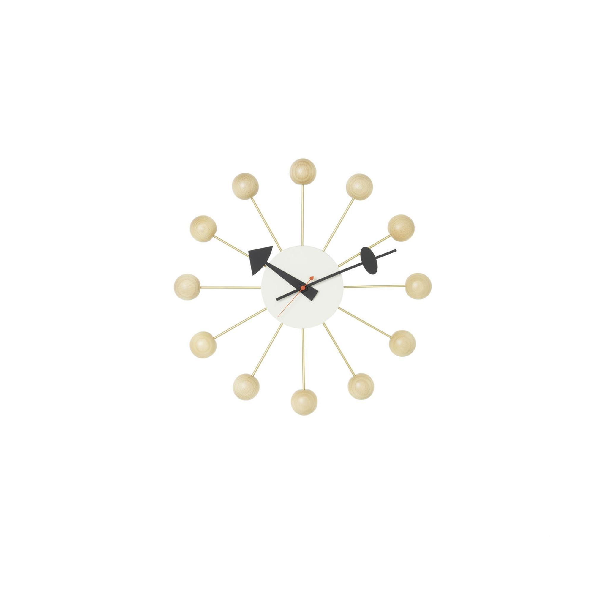 Vitra Ball Clock Wall Clock Beech