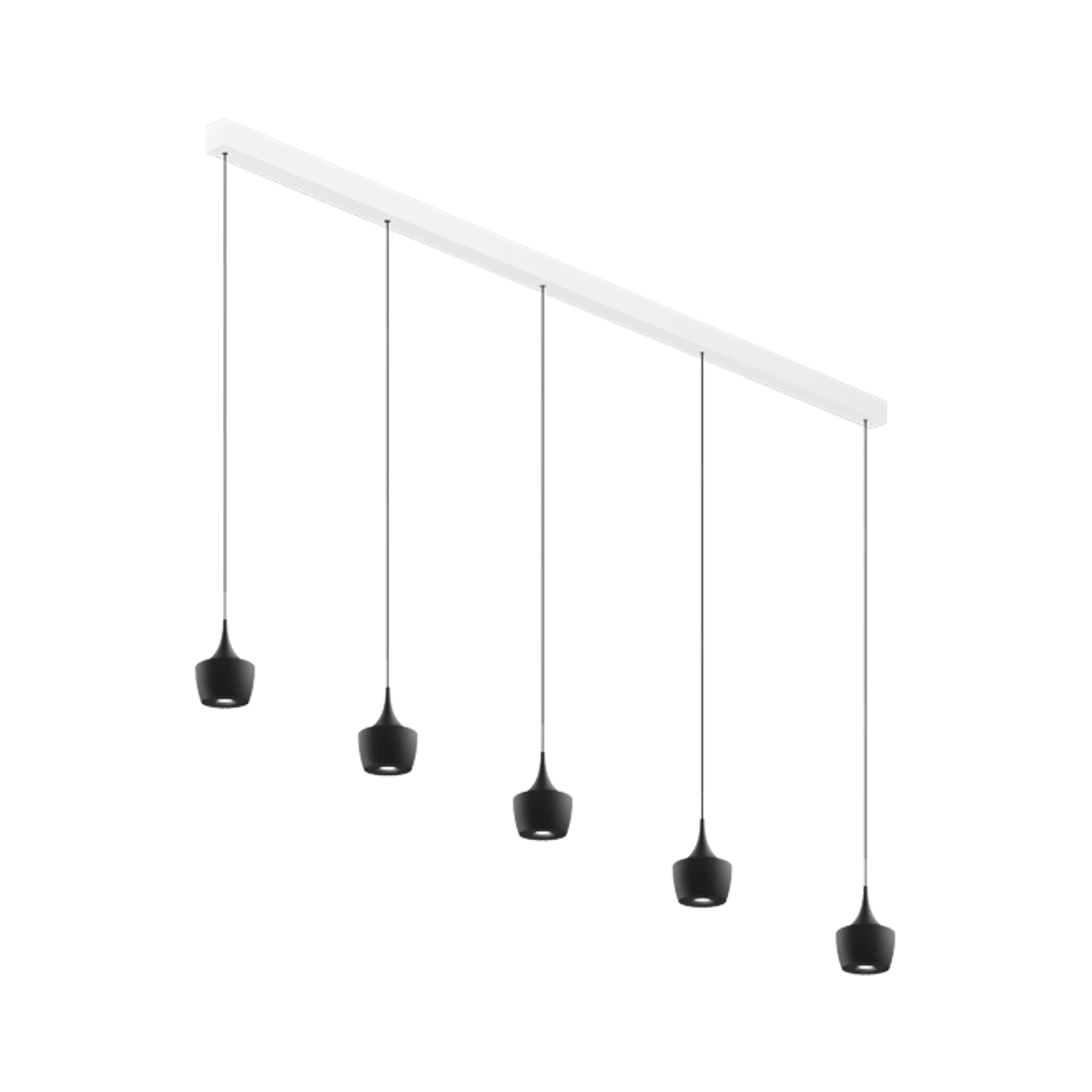 Intra Lighting Biba Edgy Pendant Matt White