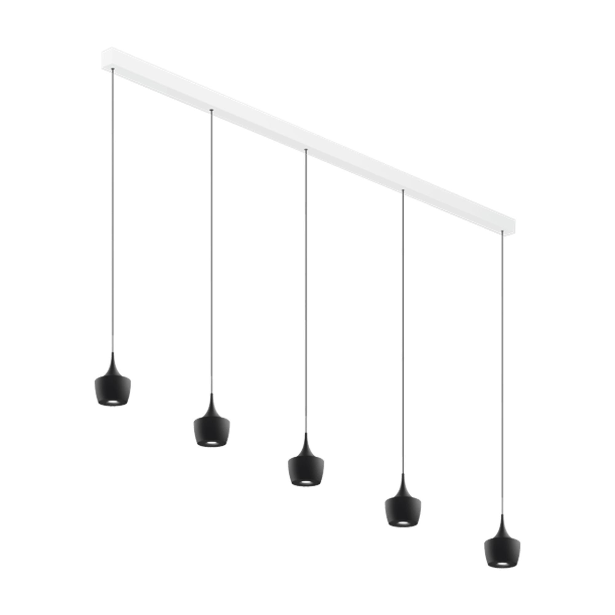 Intra Lighting Biba Edgy Pendant Onyx