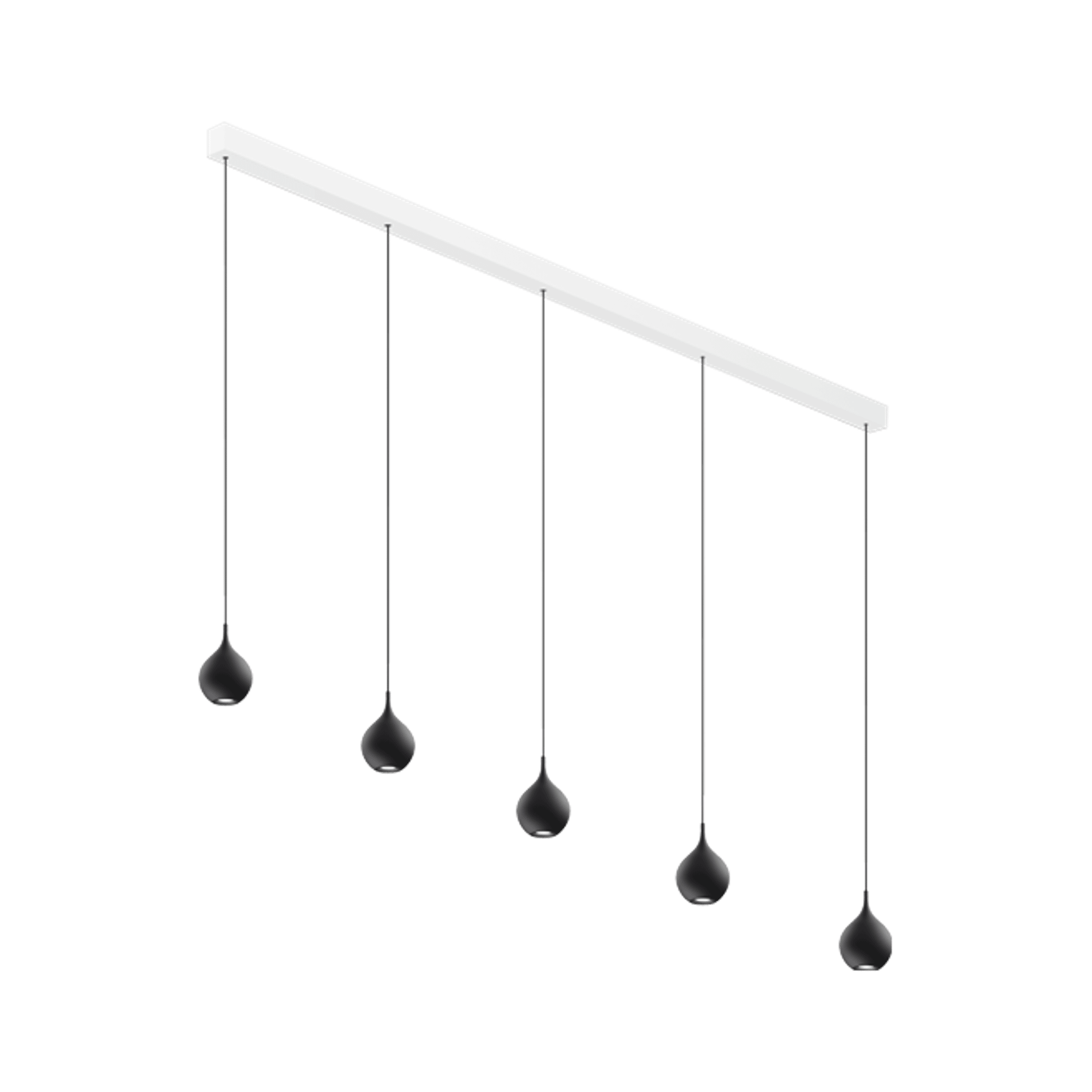 Intra Lighting Biba Drop Pendant Matt White