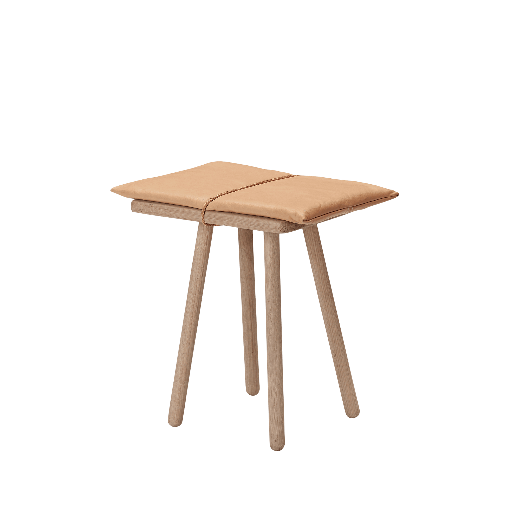 Fritz Hansen Colección Skagerak Georg Jubilee Taburete Roble/Cuero