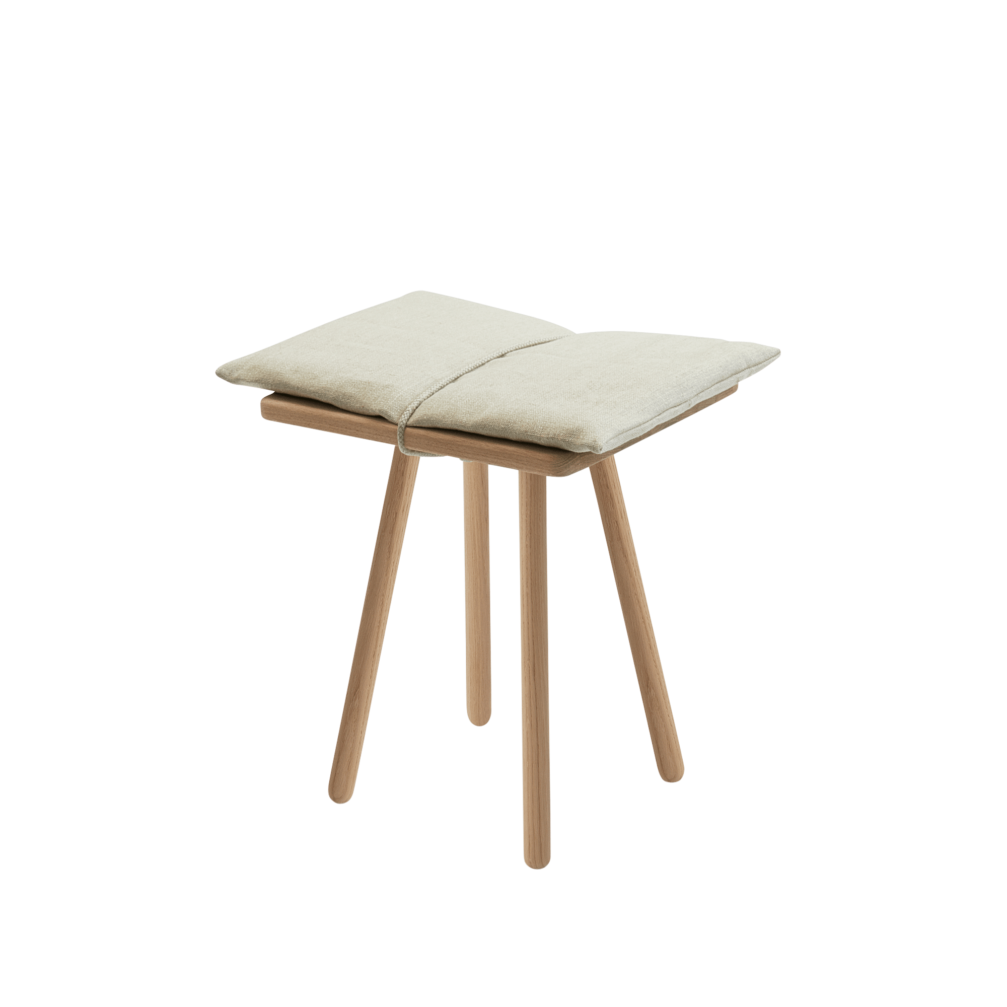 Fritz Hansen Collezione Skagerak Georg Sgabello Rovere/Lino Beige