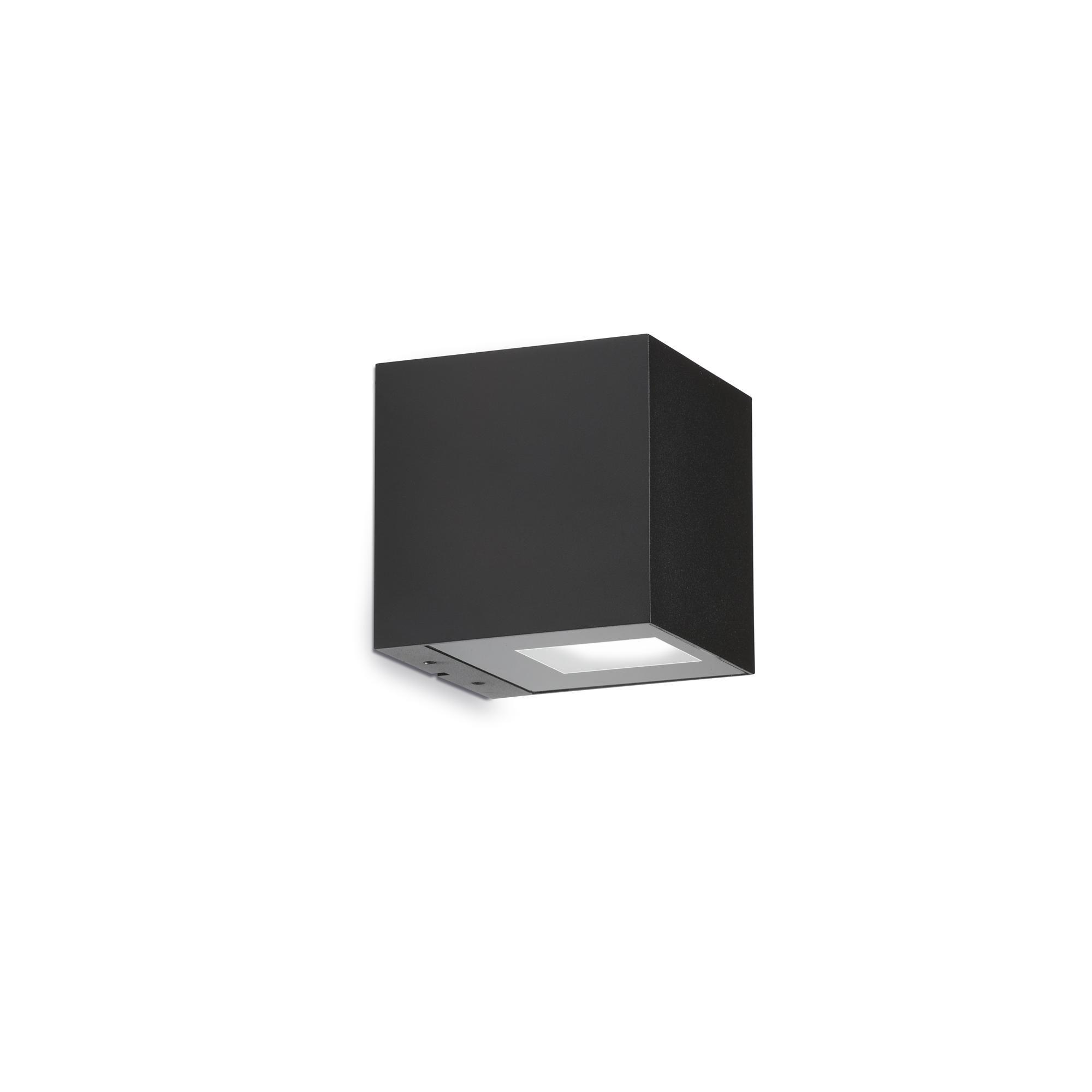 Antidark Arca Single W100 Wandlamp Zwart