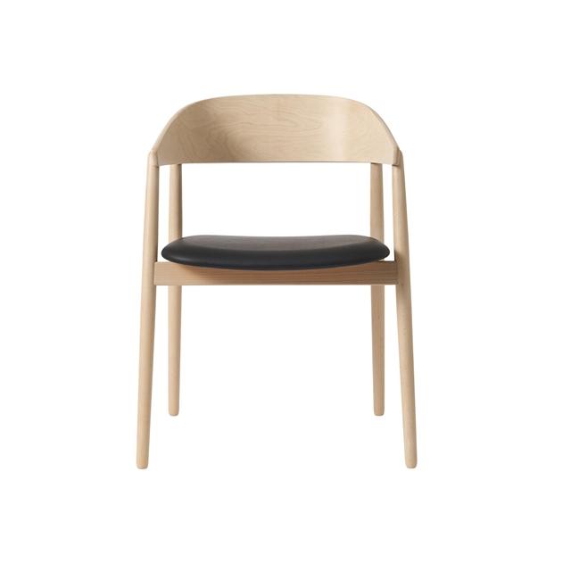 Andersen Furniture Ac2 Spisebordsstol Hvidpigmentert Eg/sort