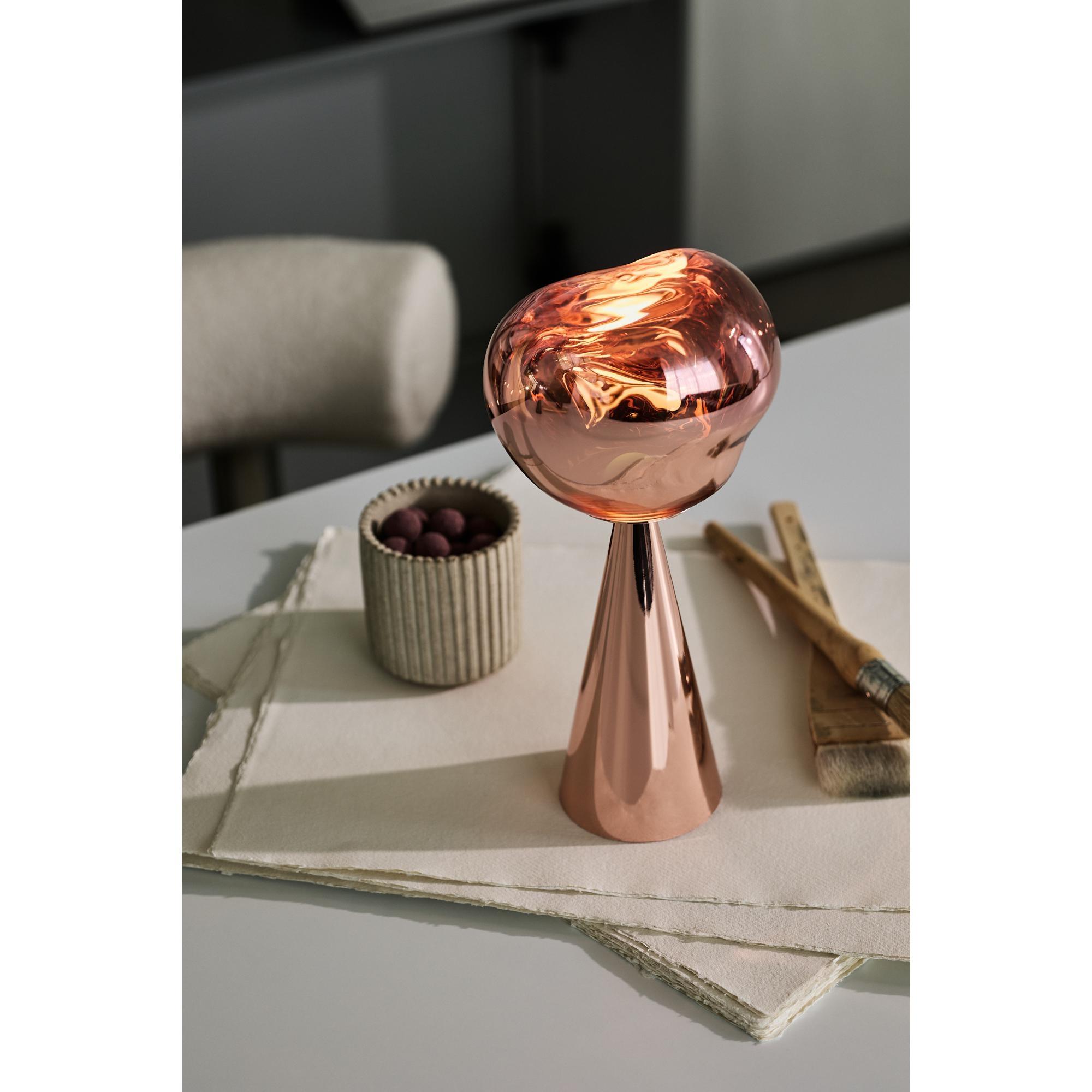 Tom Dixon Melt Lampada da Tavolo Trasportabile Rame