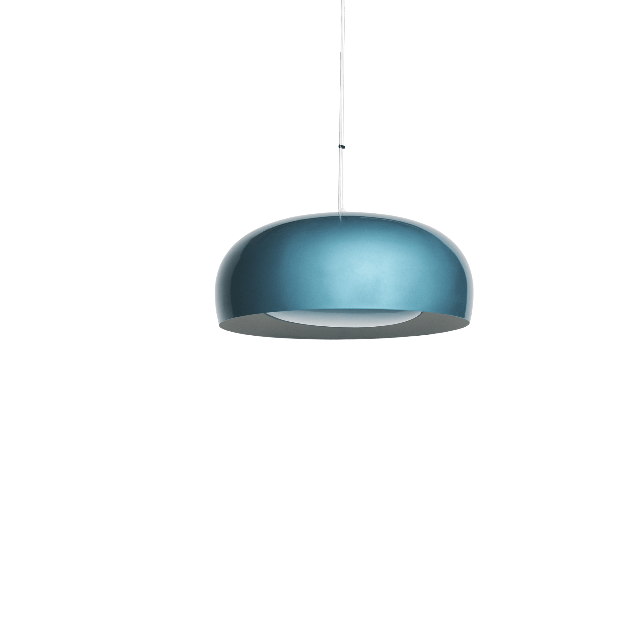 Petite Friture Brush 60 Pendant Light Blue
