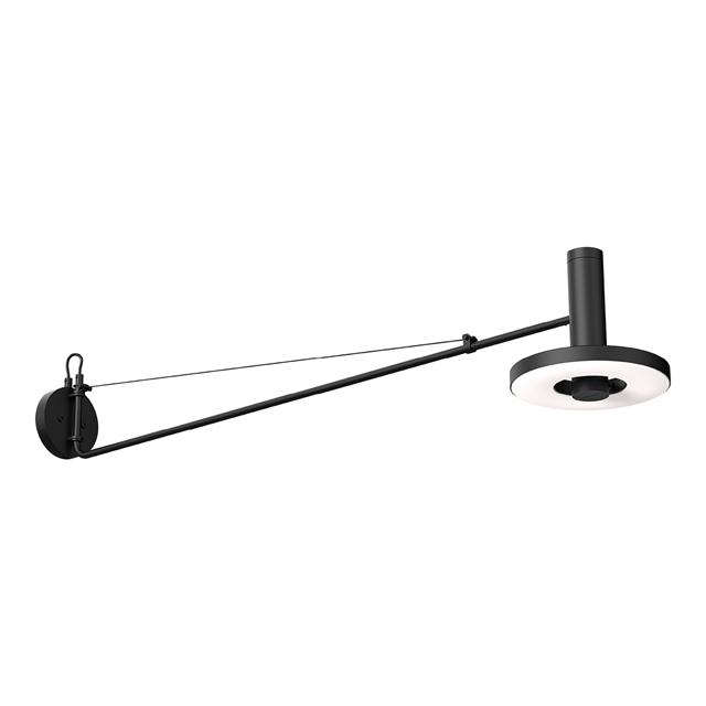 Tonone P&auml;rlor V&auml;gglampa 120 Fastkopplad R&ouml;kig Svart