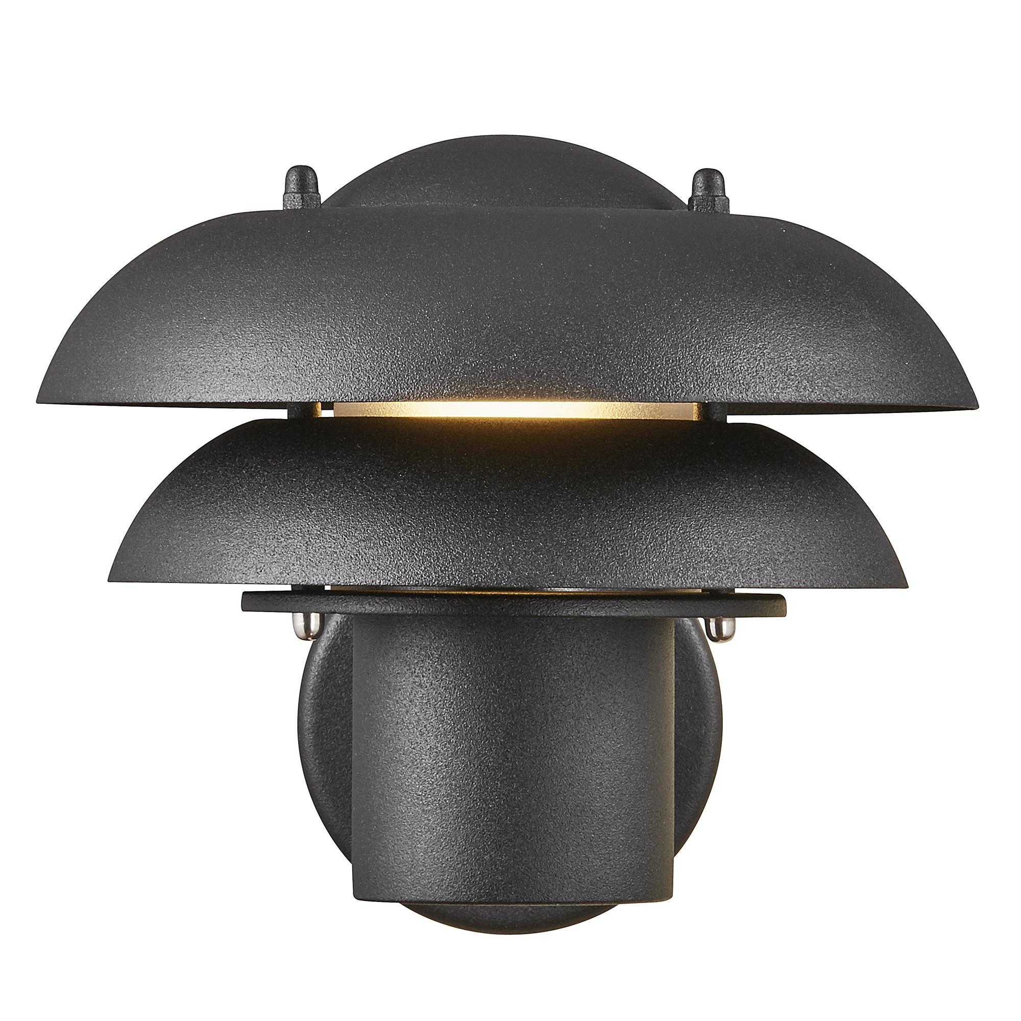 Nordlux Kurnos 20 Wandlamp Zwart