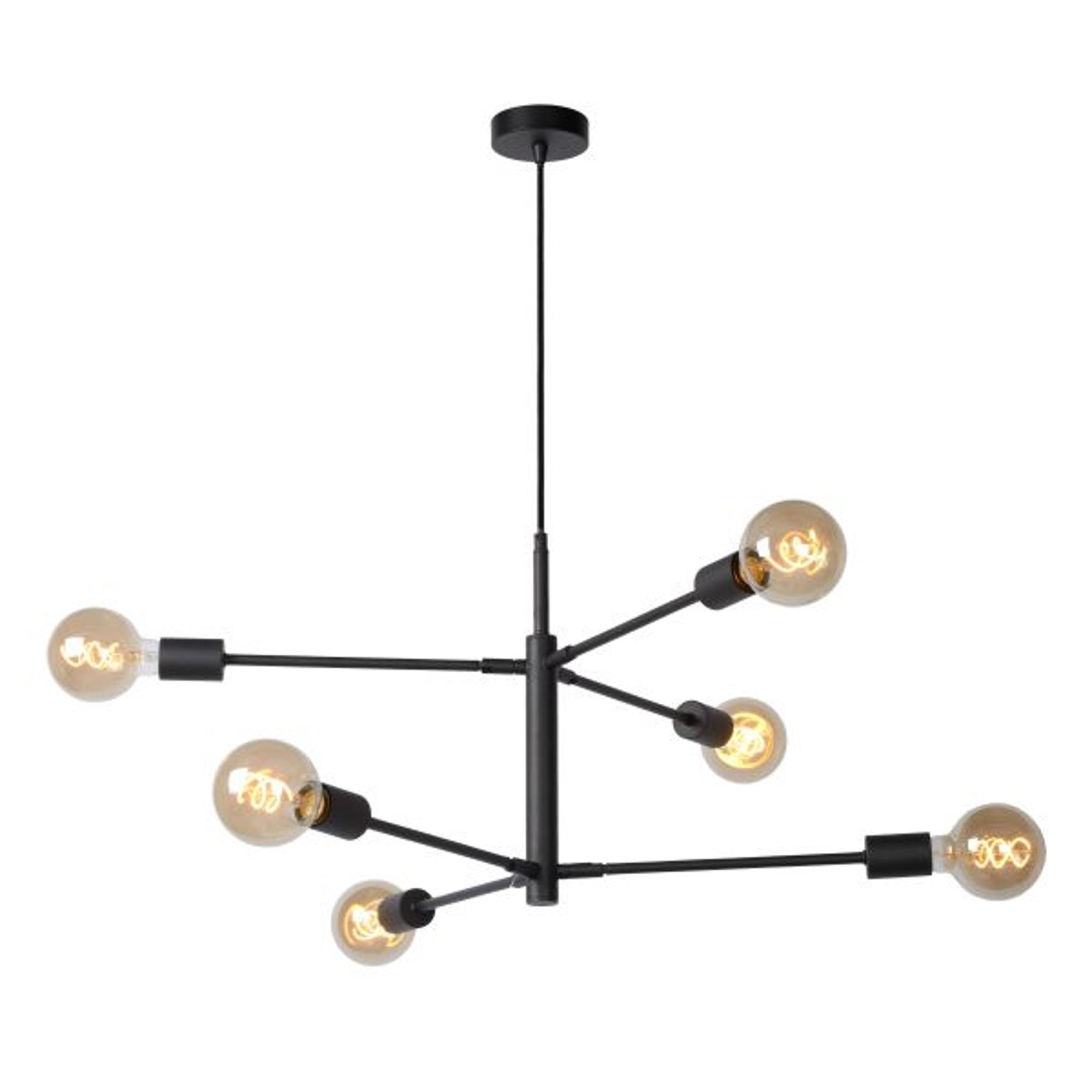 Lucide Lester Pendant Black