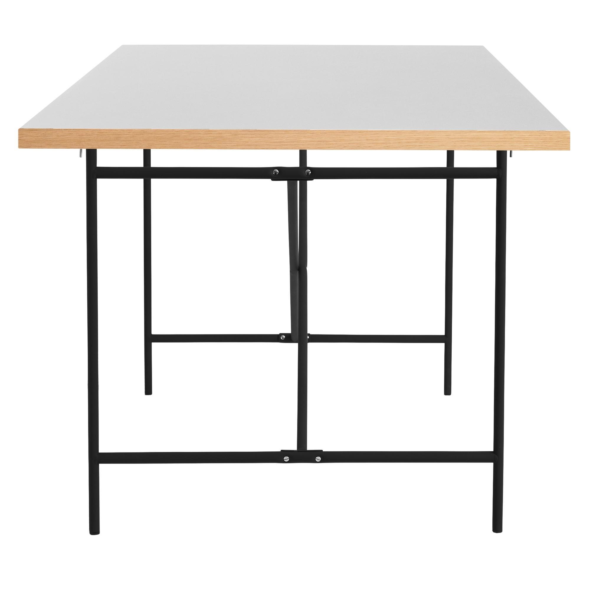 Please Wait To Be Seated Eiermann Linolium Bordplade 160x80 Hvid/Eg