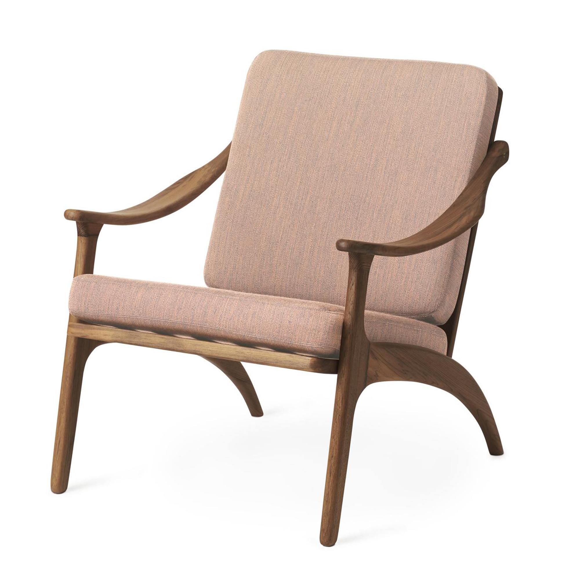 Warm Nordic Lean Back Armchair Teak/Canvas 614