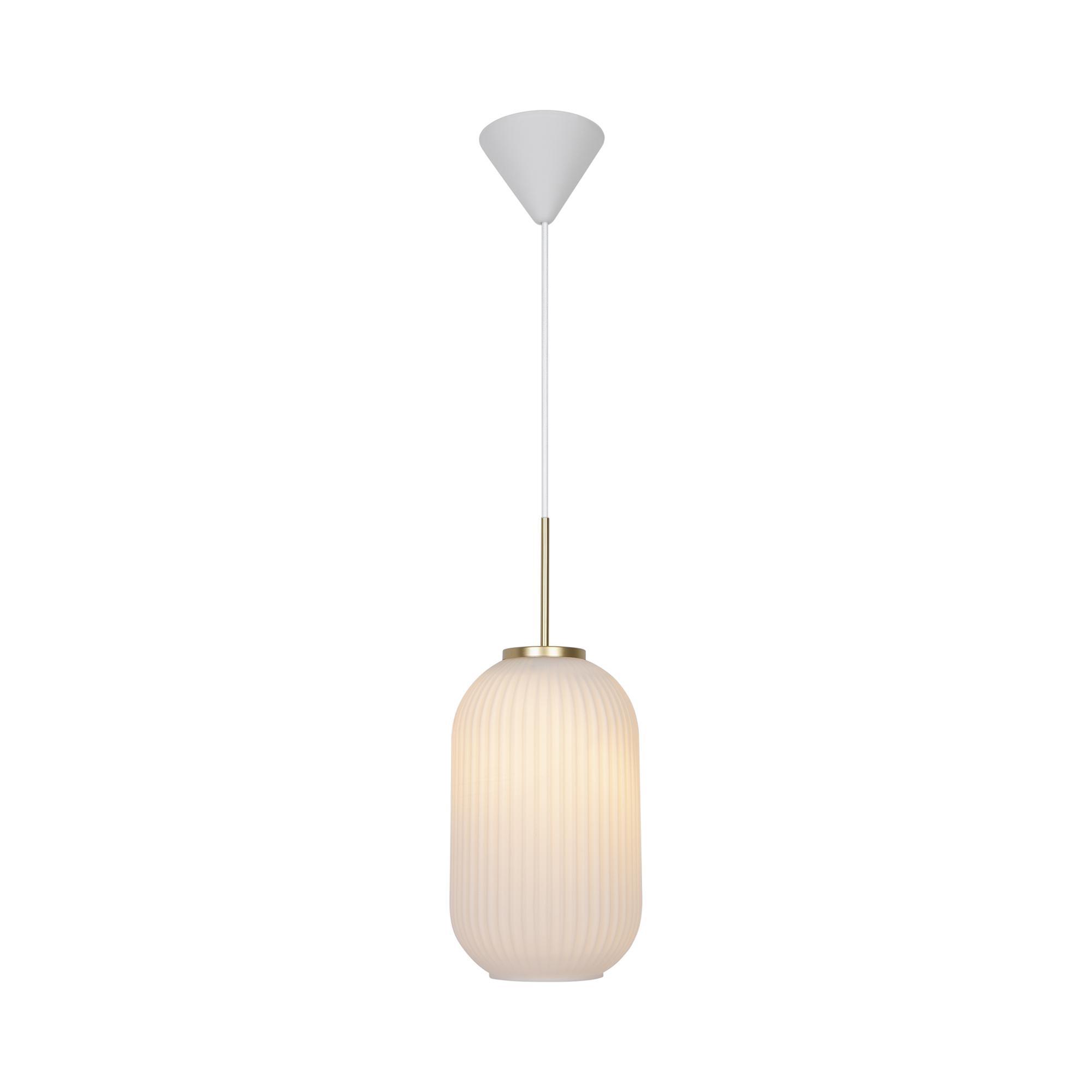 Nordlux Milford 20 Lampadario Opale/Bianco