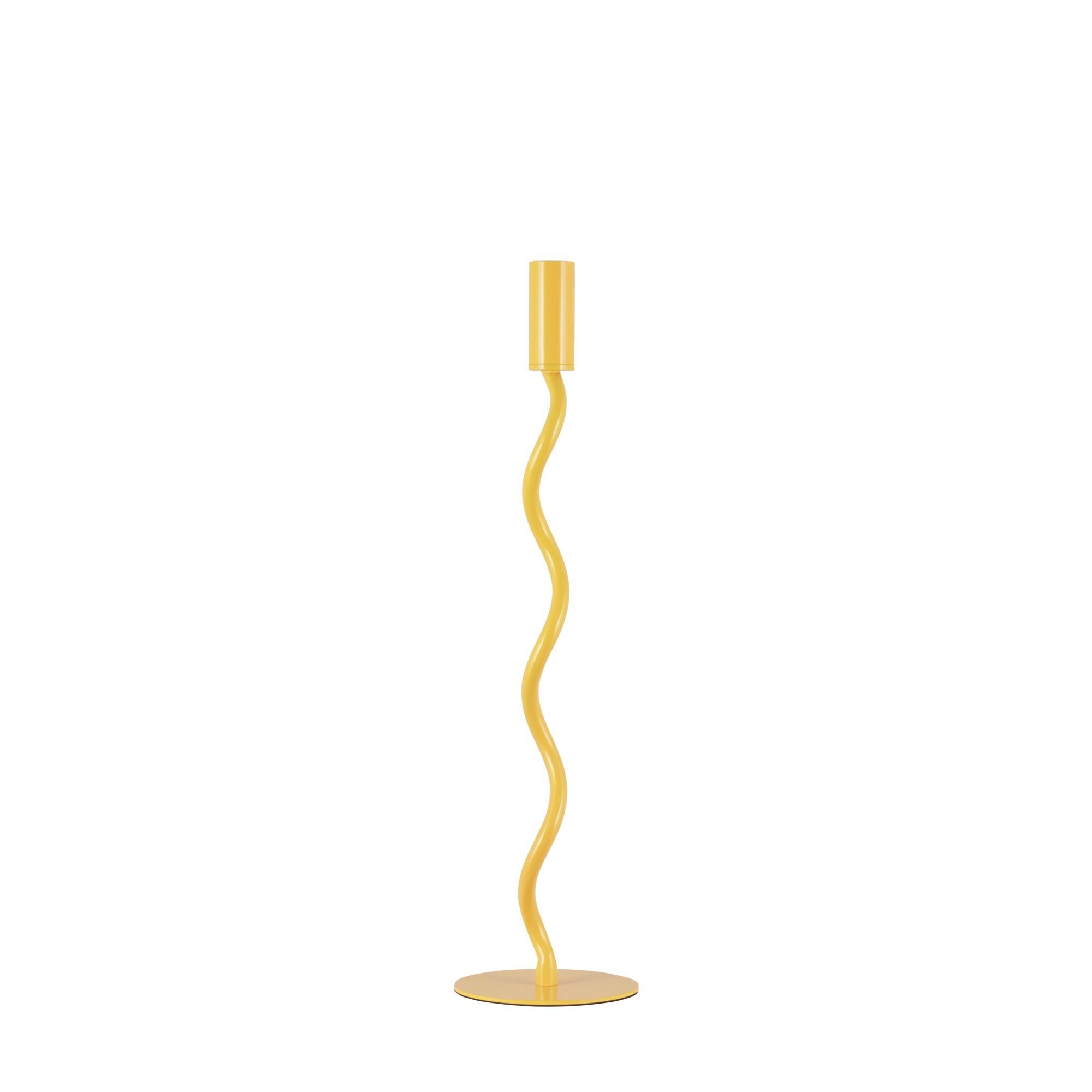 Globen Lighting Twist 50 Lamp Base Yellow