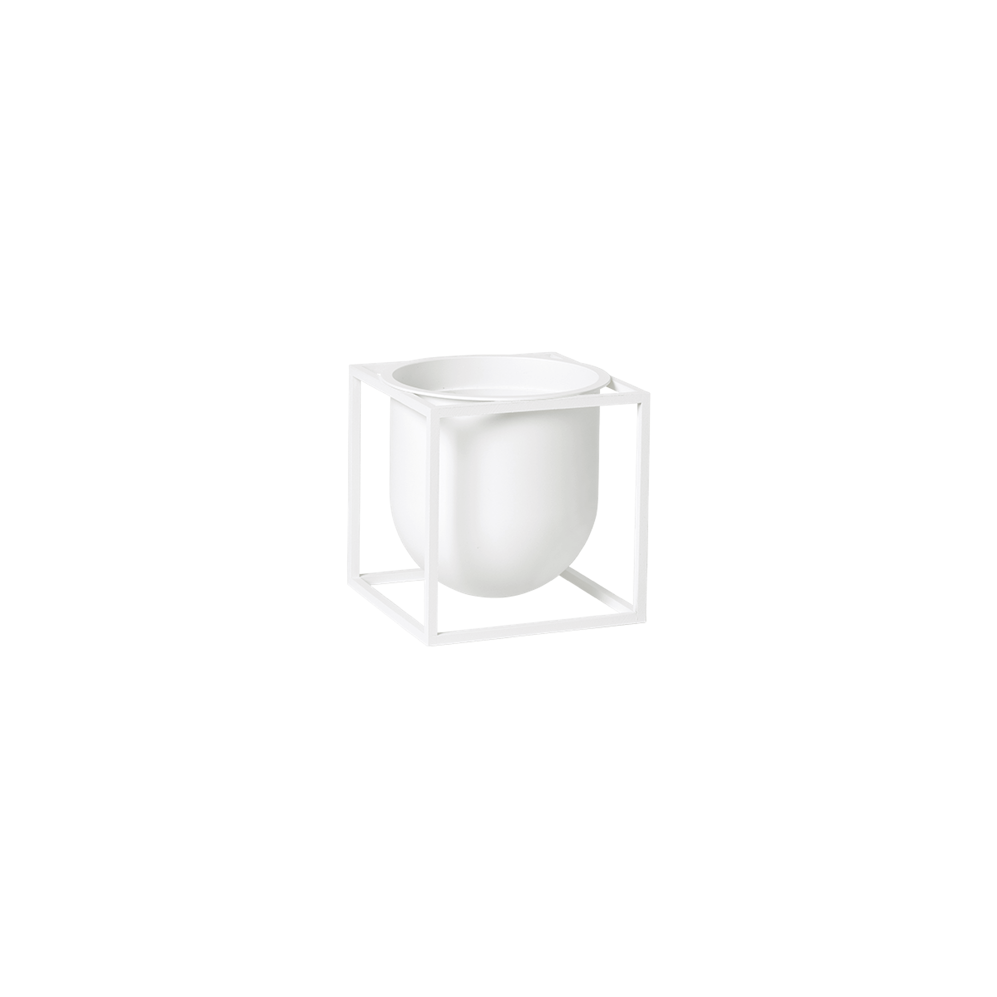 Audo Kubus Flowerpot 14 White