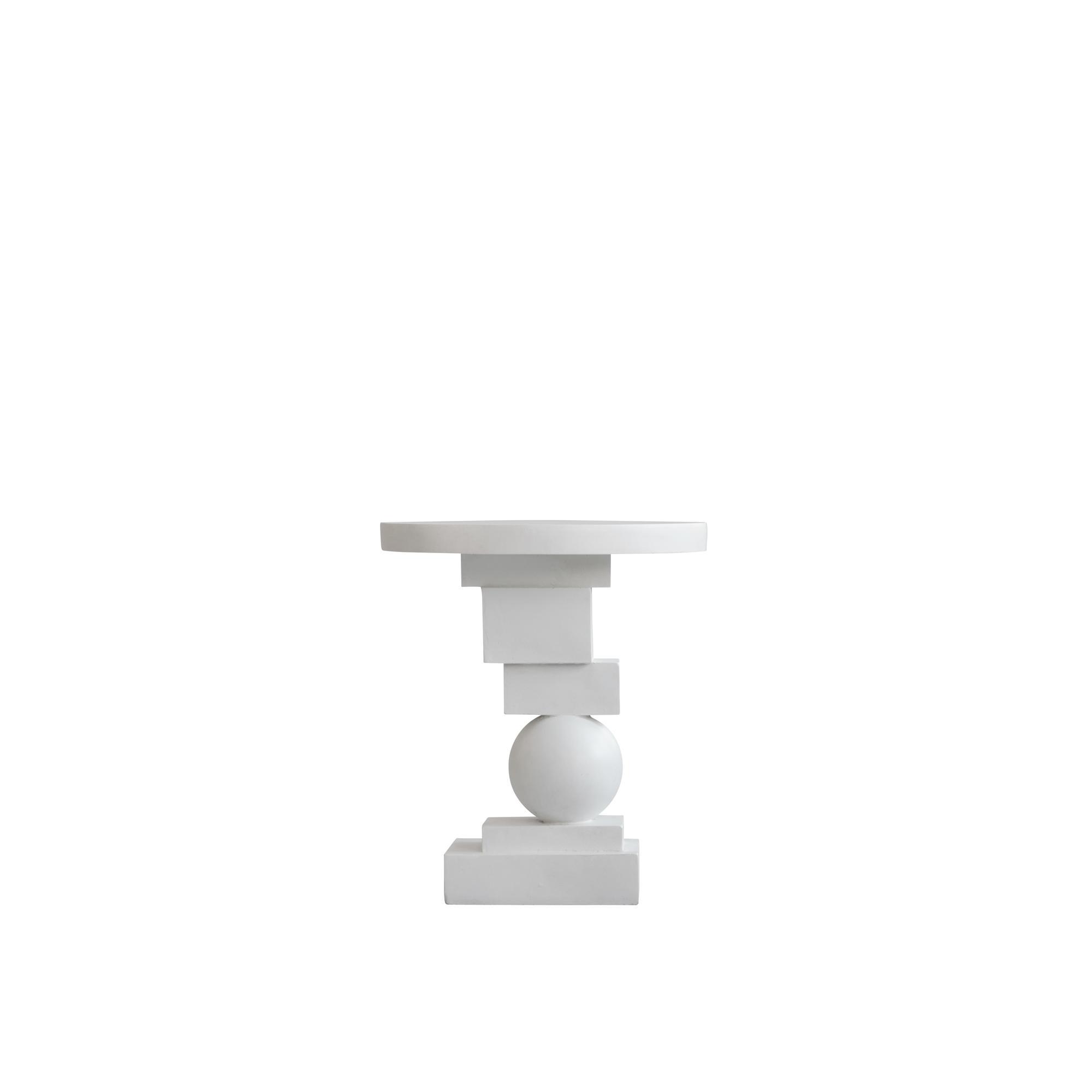 101 Copenhagen Artist Side Table Bone White