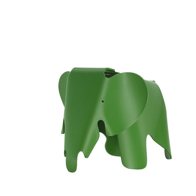 7: Vitra Eames Elephant Taburet Stor Grøn