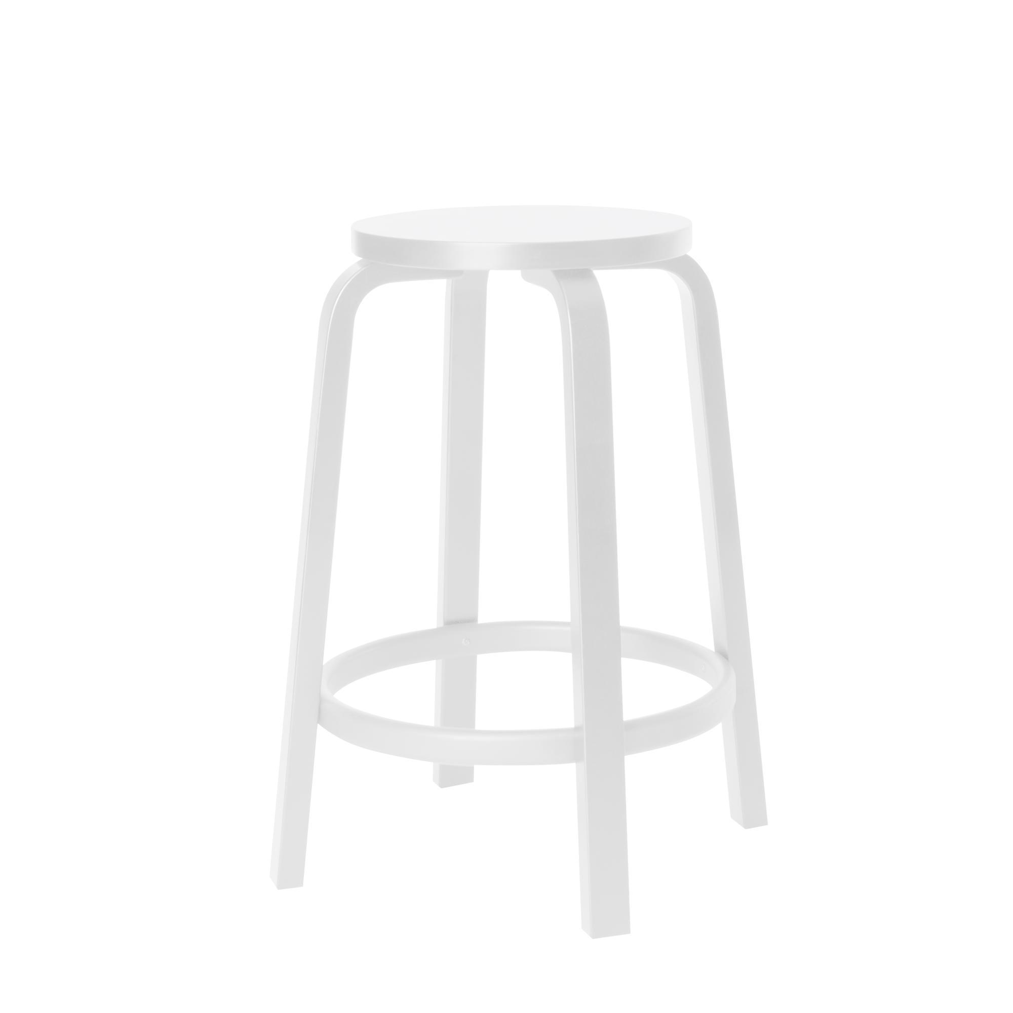 artek 64 Bar Stool H65 cm White