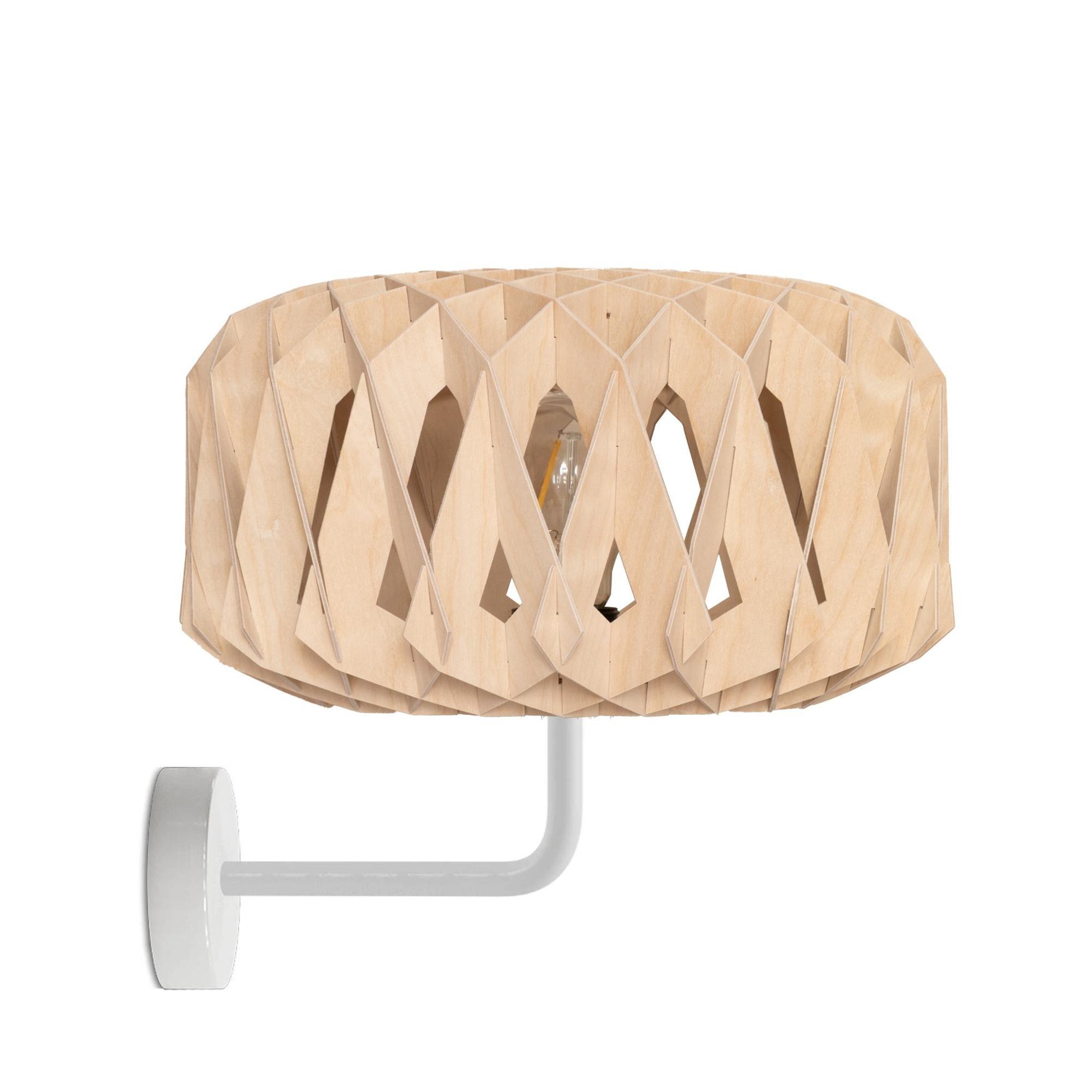 Pilke Signature 25 Wall Lamp With Arm Birch