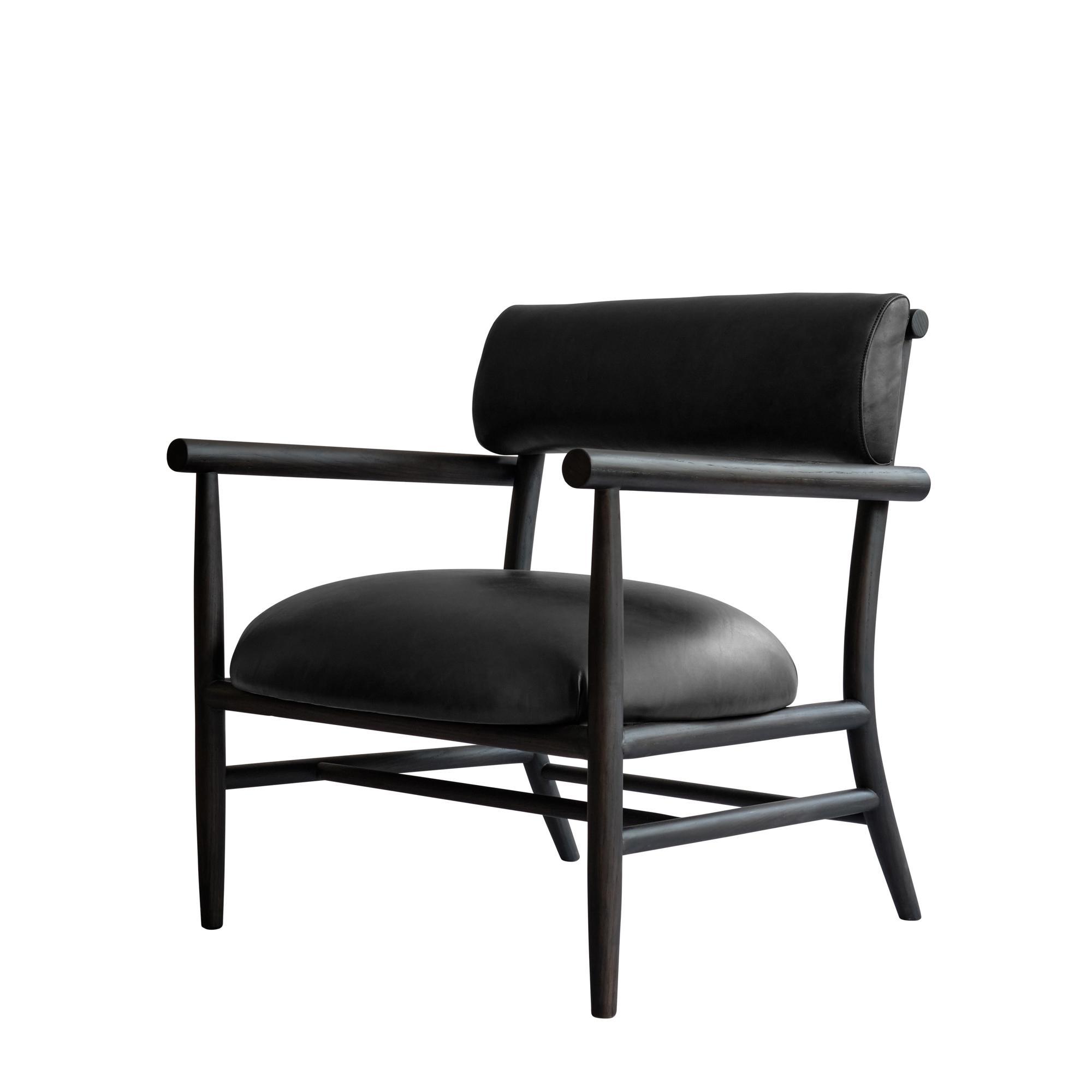 101 Copenhagen Nama Armchair Aniline Leather/ Black
