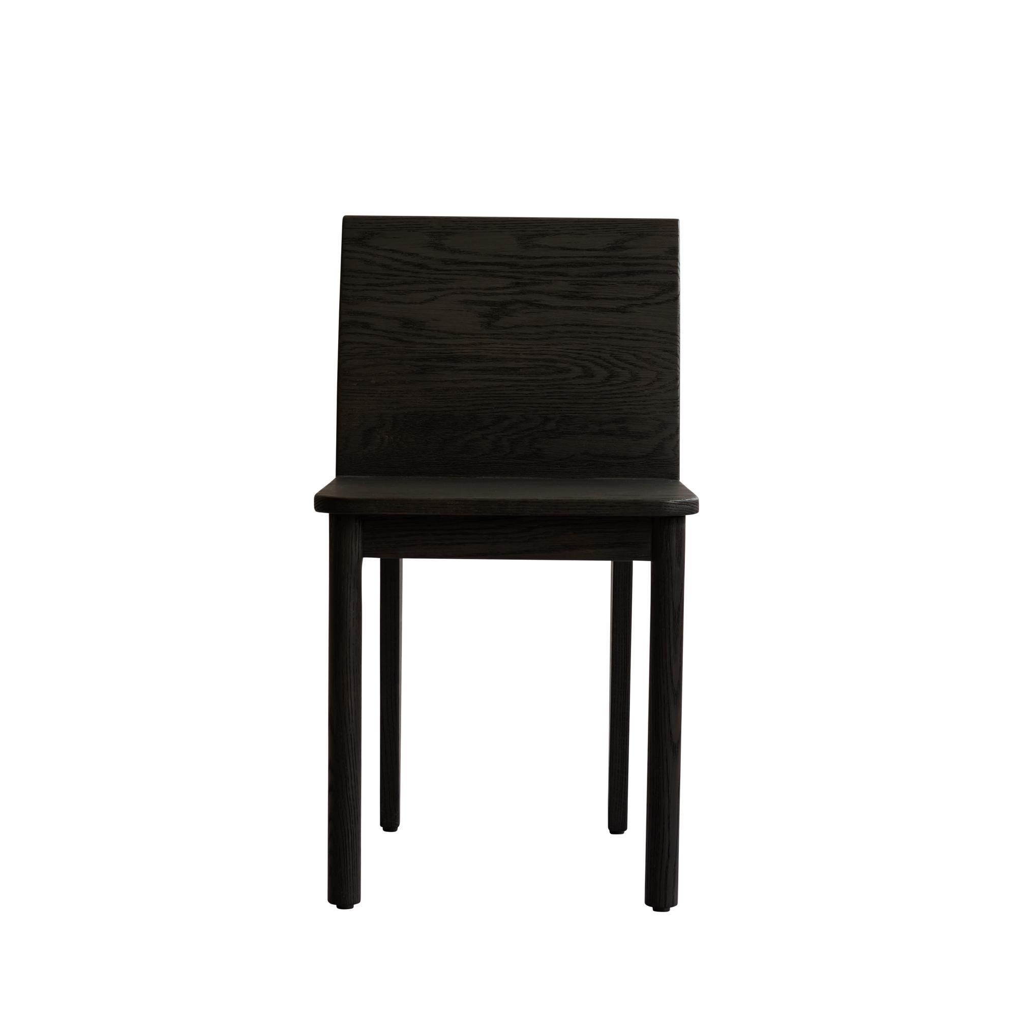 101 Copenhagen Brutus Krzesło do Jadalni Slim Coffee Black/Oak