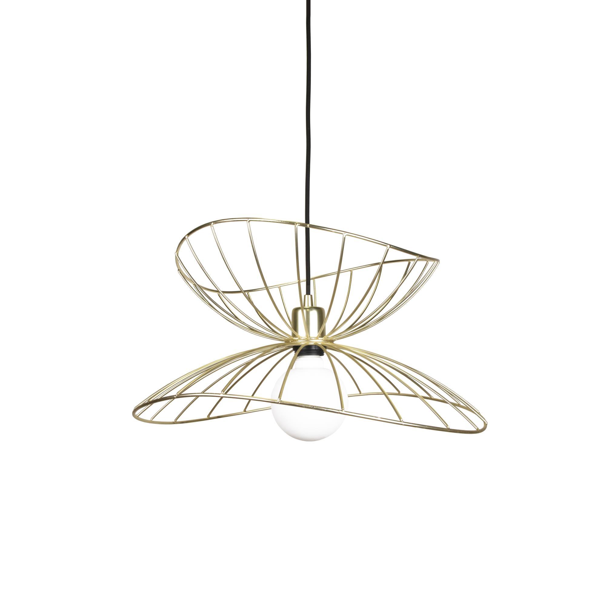 Globen Lighting Ray 45 Pendant Brushed Brass