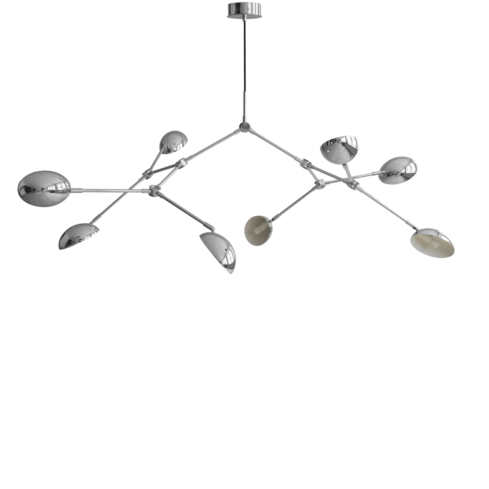 101 Copenhagen Drop Chandelier Chrom