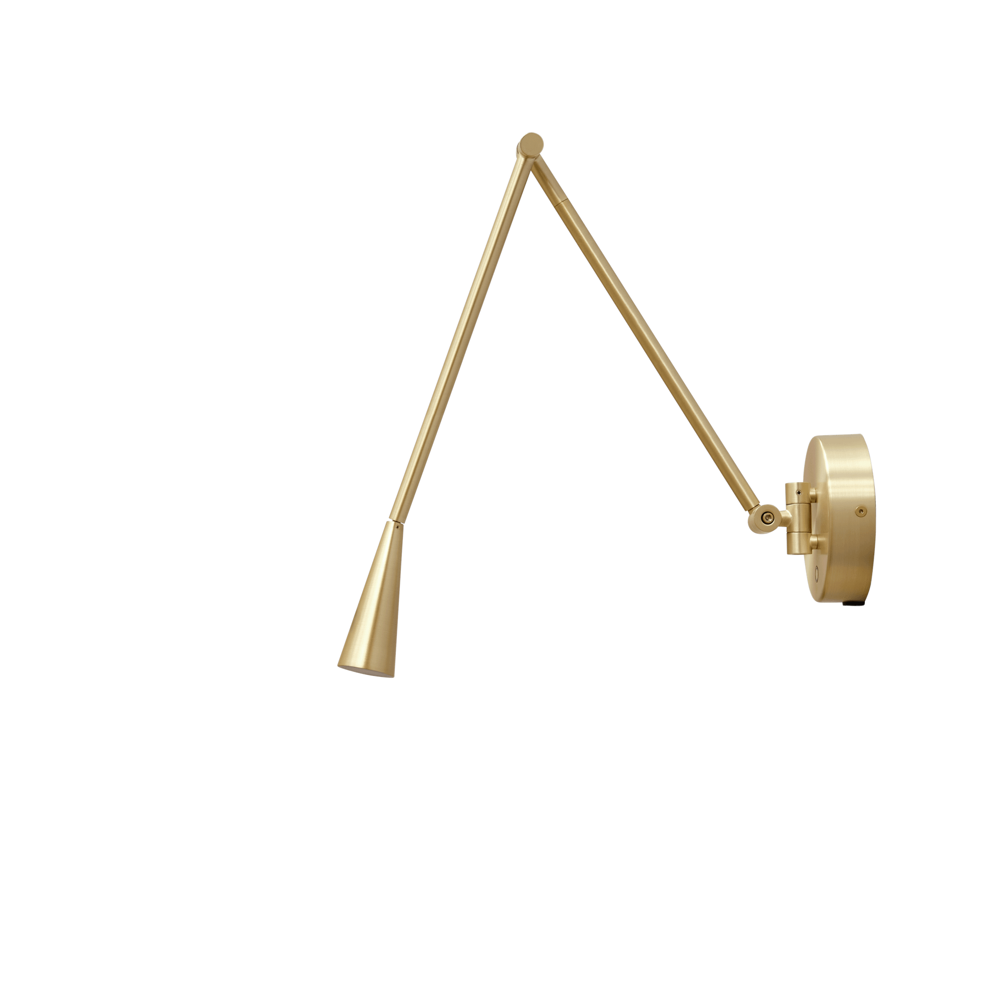 101 Copenhagen Schlangen Wandlampe Messing