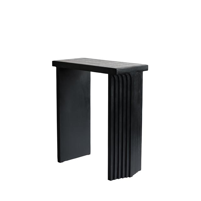 101 Copenhagen Arc Konsolbord Sølv Travertin