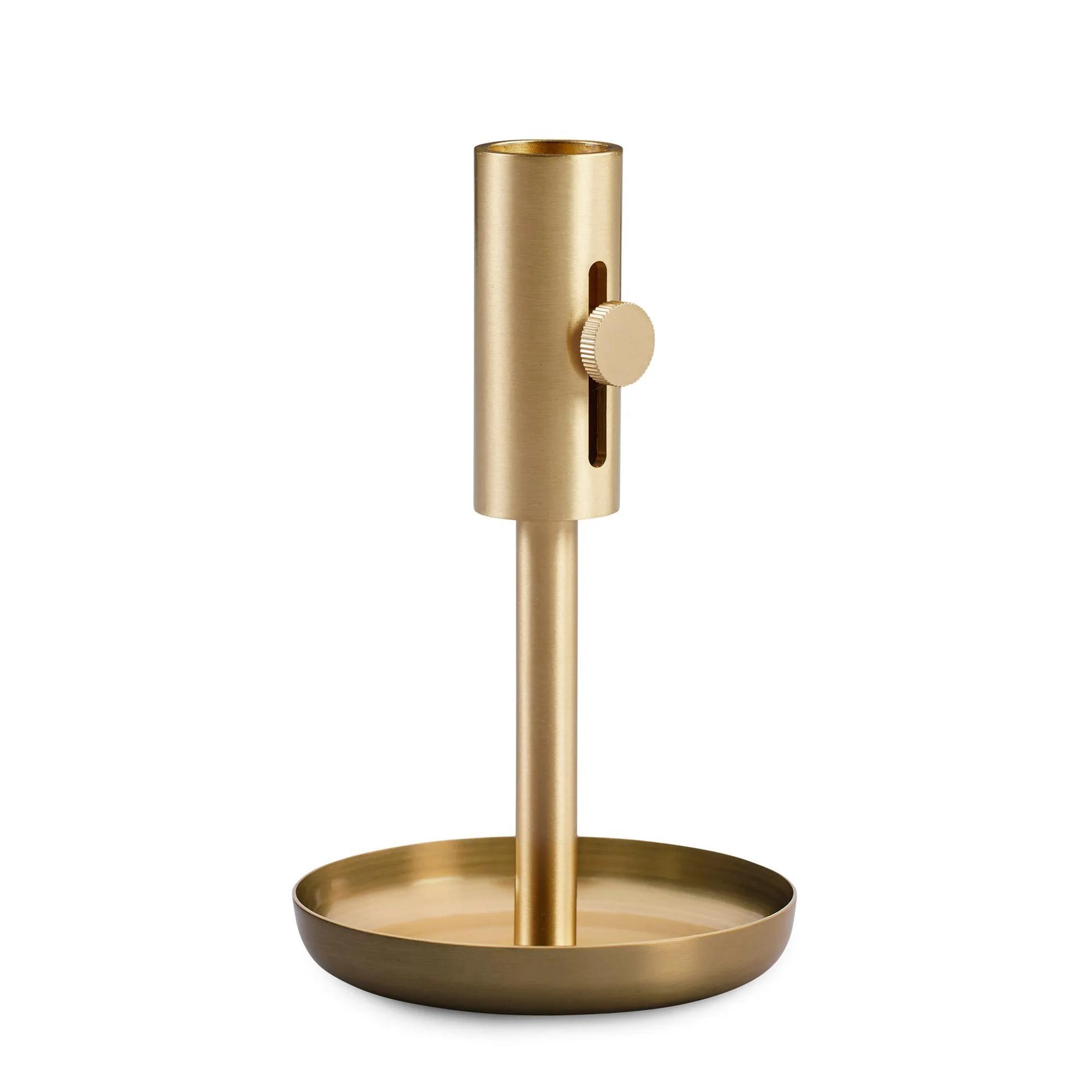 Northern Granny Candlestick H16 Brass