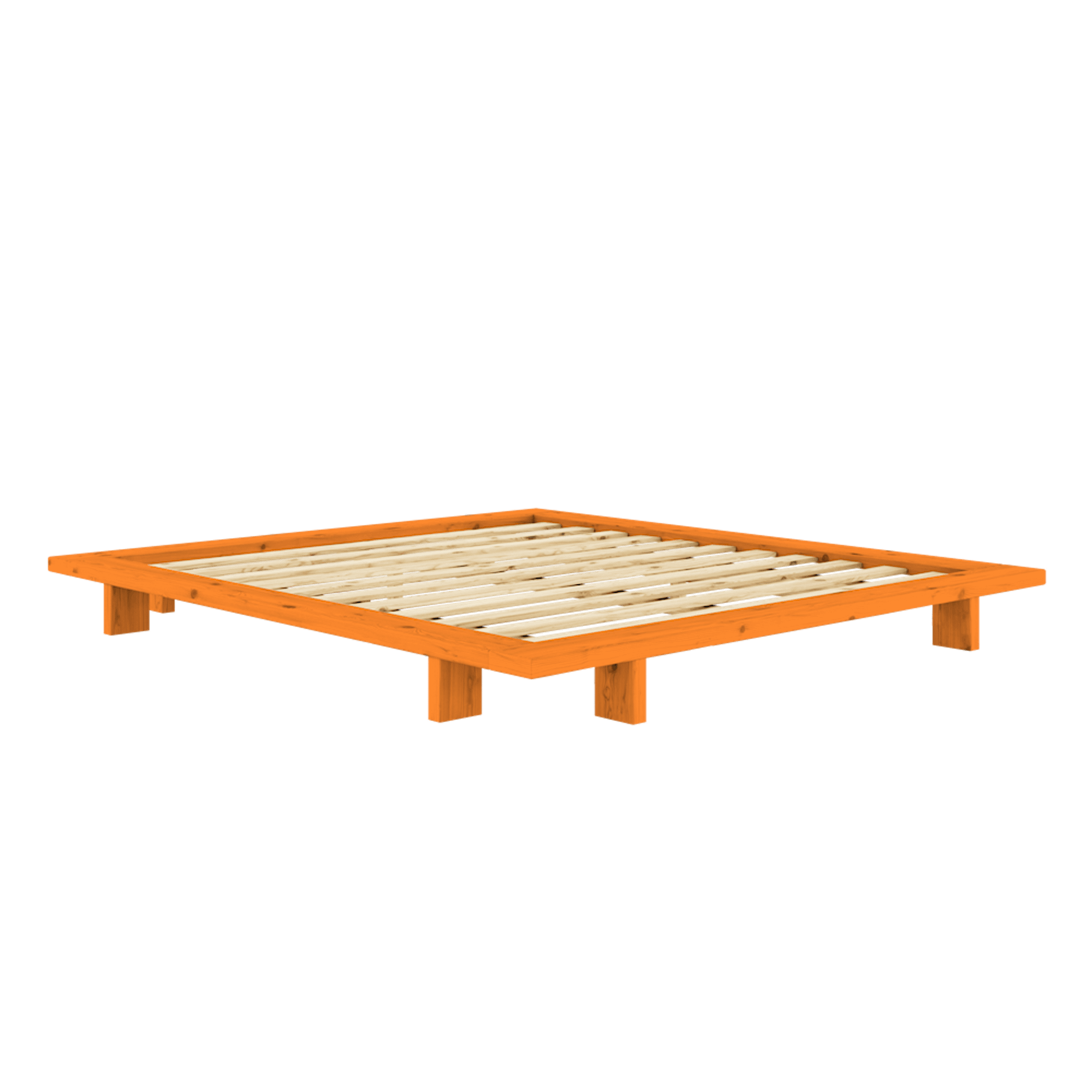 Karup Design Estructura de Cama Japonesa 180x200 Naranja Solar