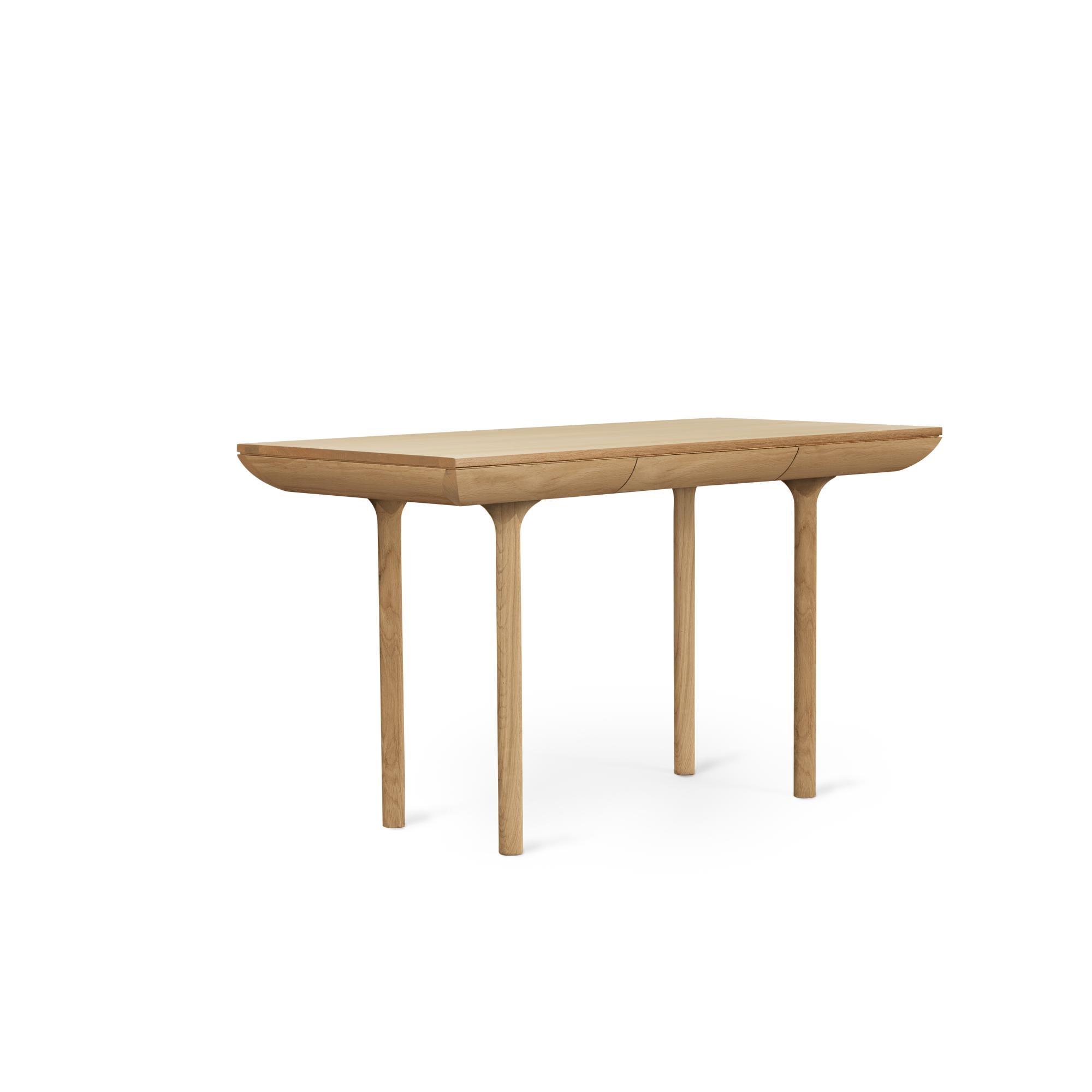 Warm Nordic Rúna Desk L130 White Oiled Oak