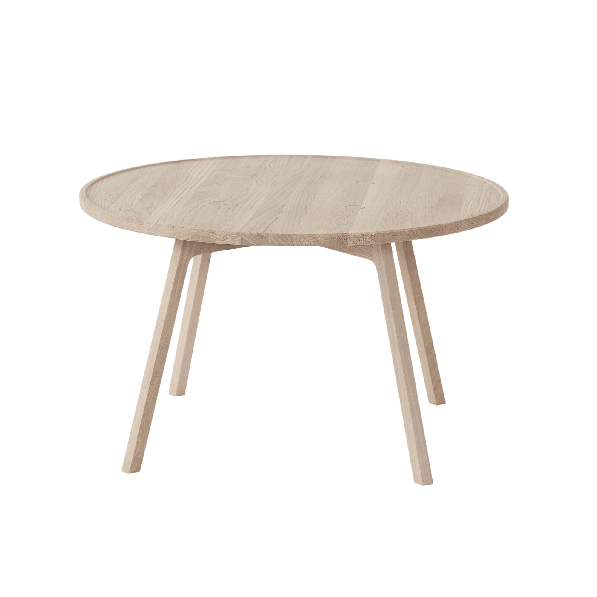Andersen Furniture C2 Sofabord Ø80 Hvidpigmenteret Eg