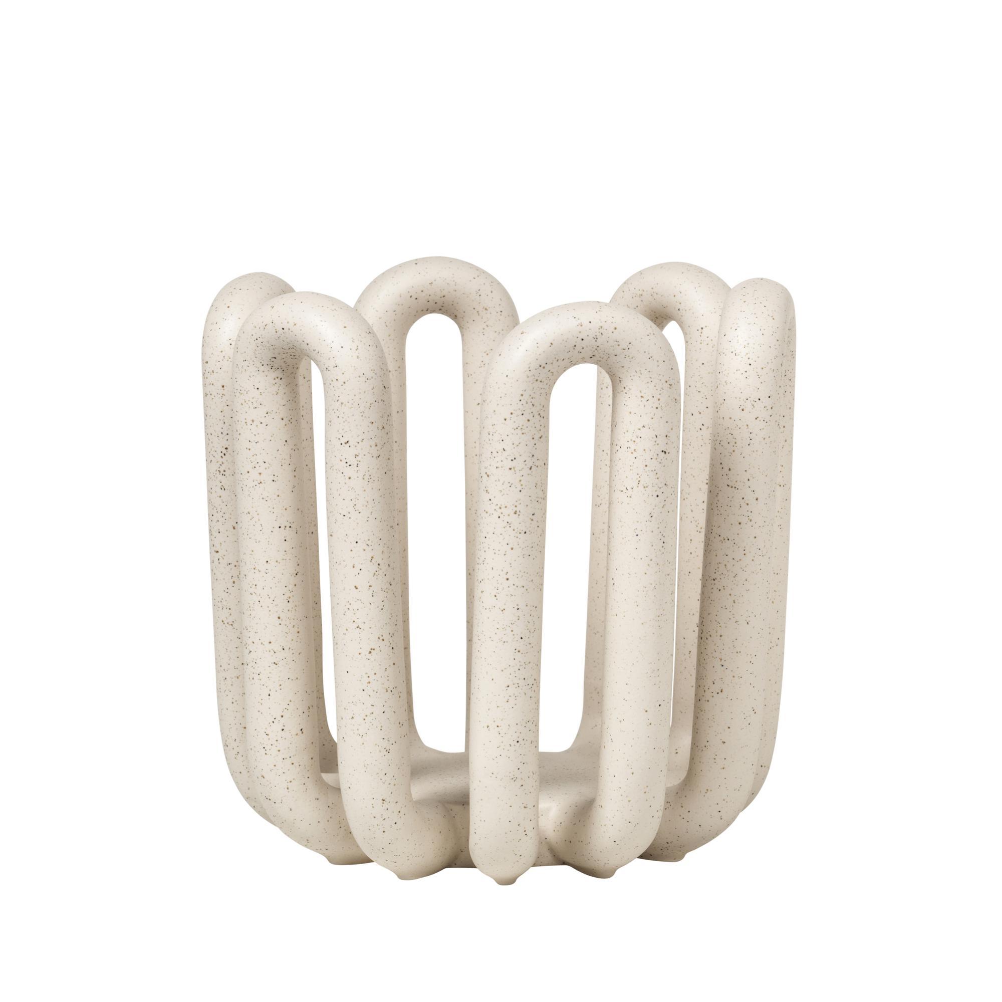 Kristina Dam Studio Linestroke Bowl Clayware Off- White