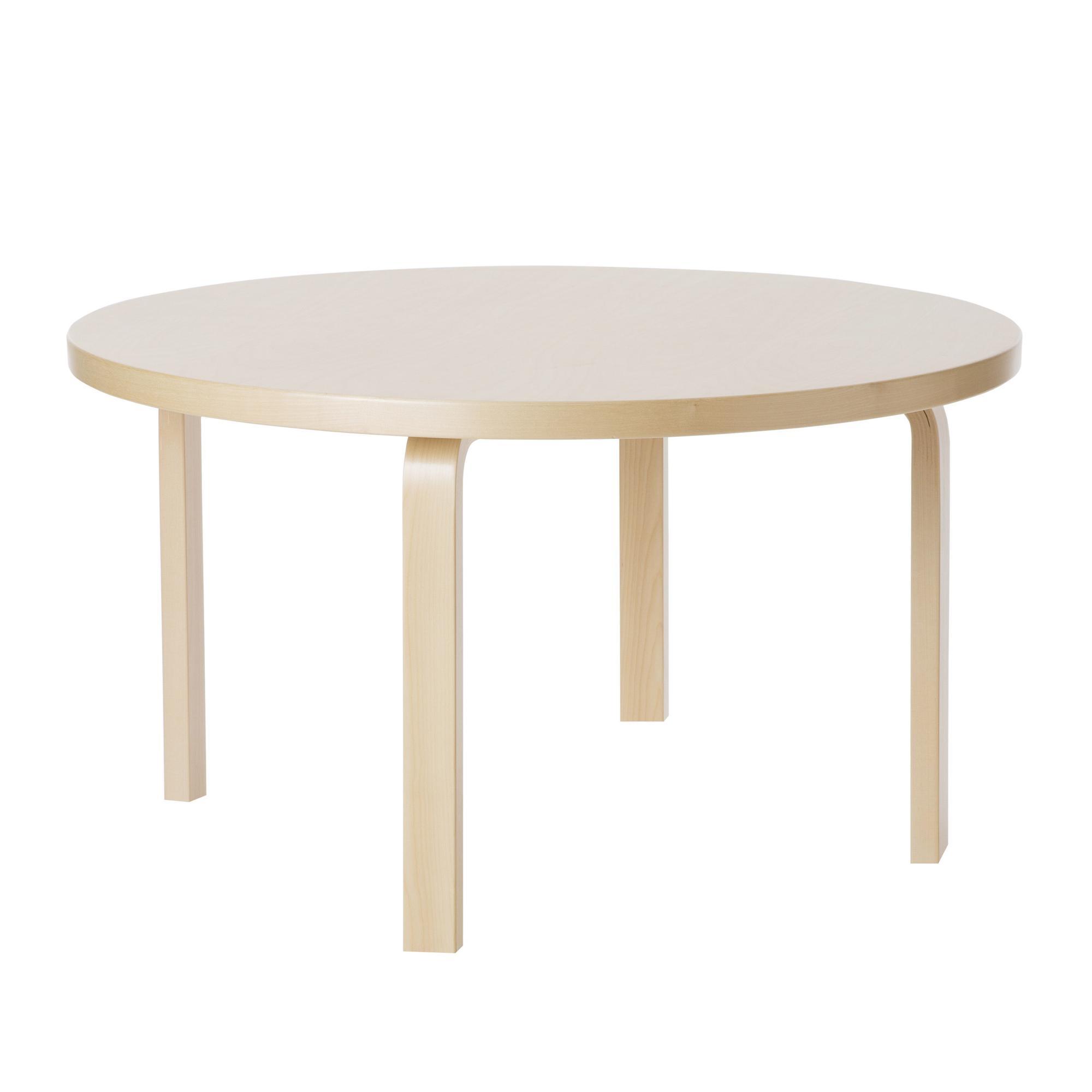 artek Aalto 90A Pyöreä Pöytä 60cm Koivu