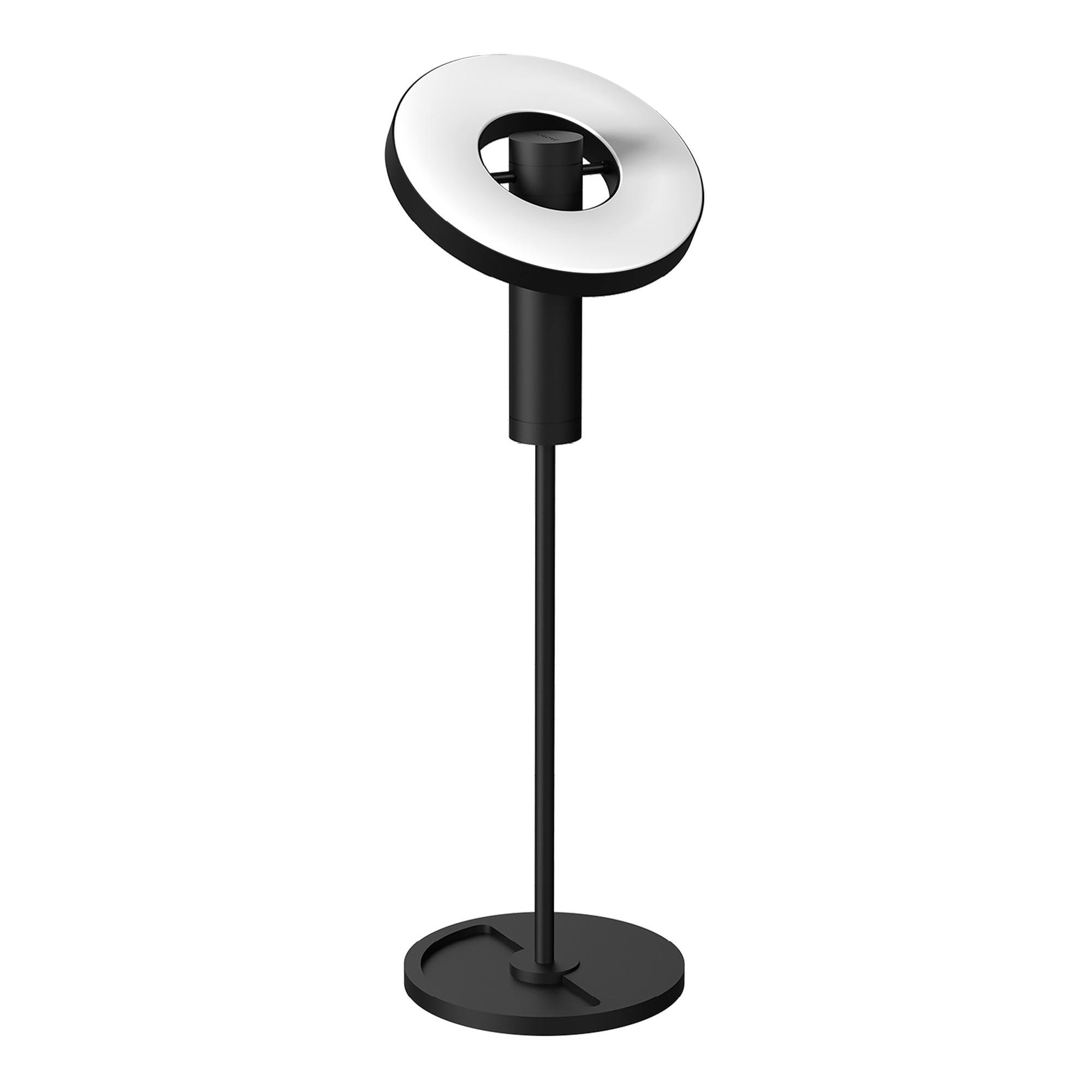 Lampa stołowa Tonone Beads z oświetleniem w kolorze przydymionej czerni