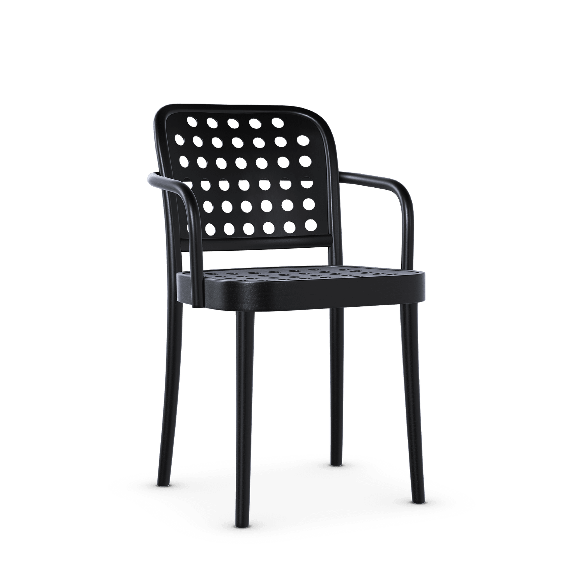 Krzesło do Jadalni TON Nr 822 Czarny