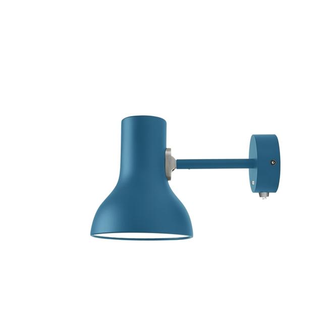 Anglepoise Type 75 Mini wandlamp, uienblauw