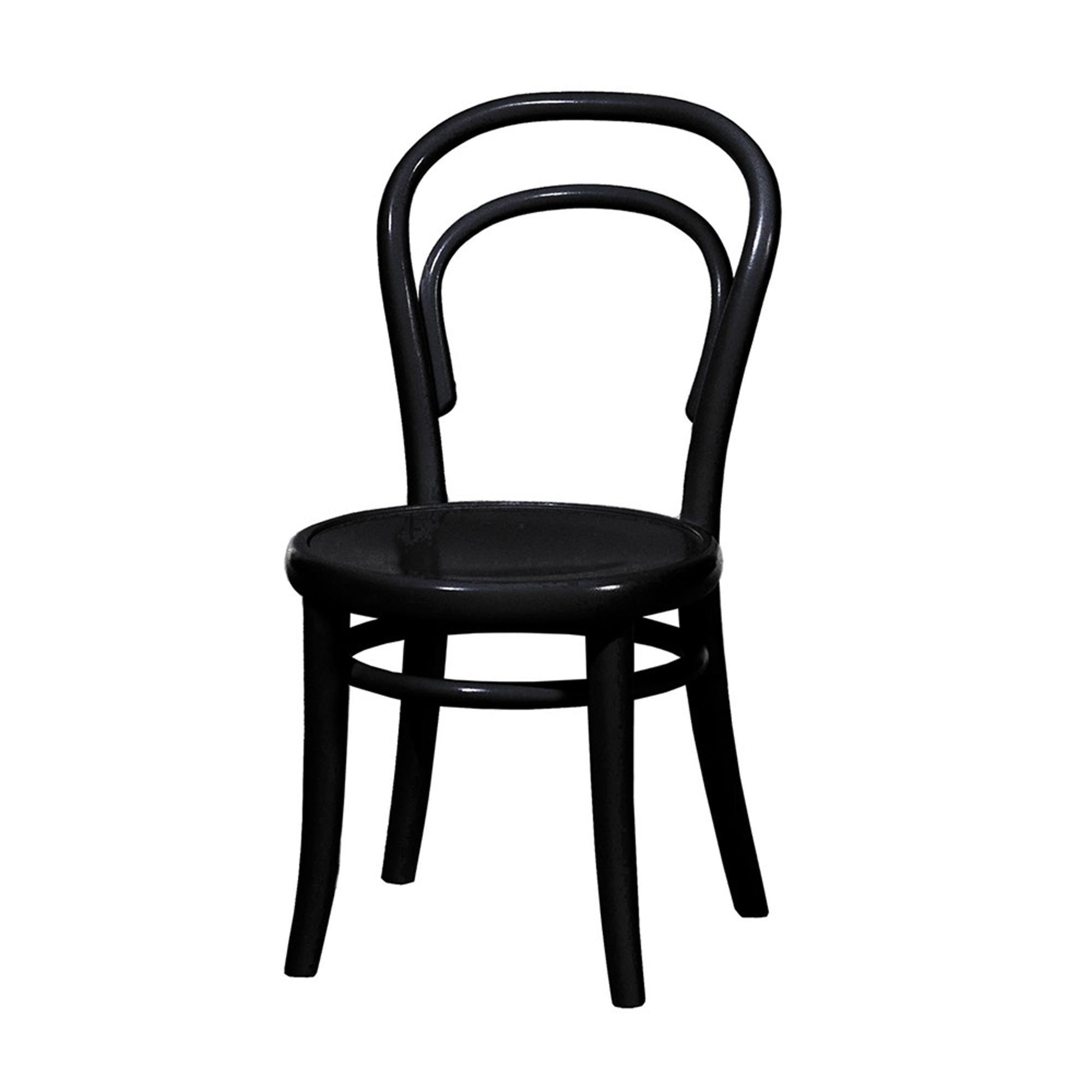 TON No 14 Kinderstuhl Schwarz
