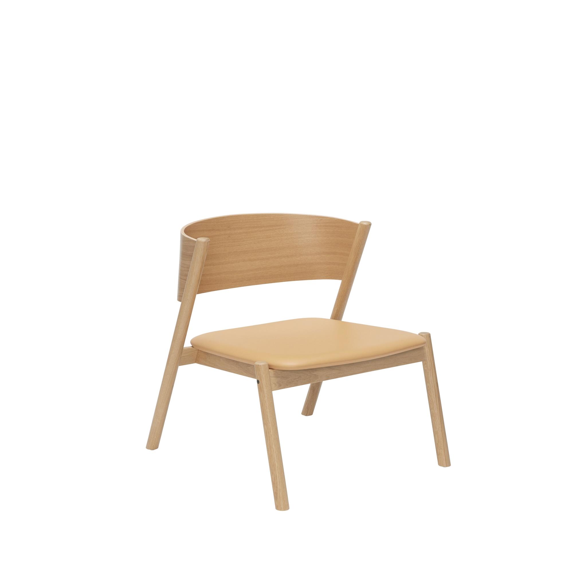 Hübsch Oblique Armchair Natural