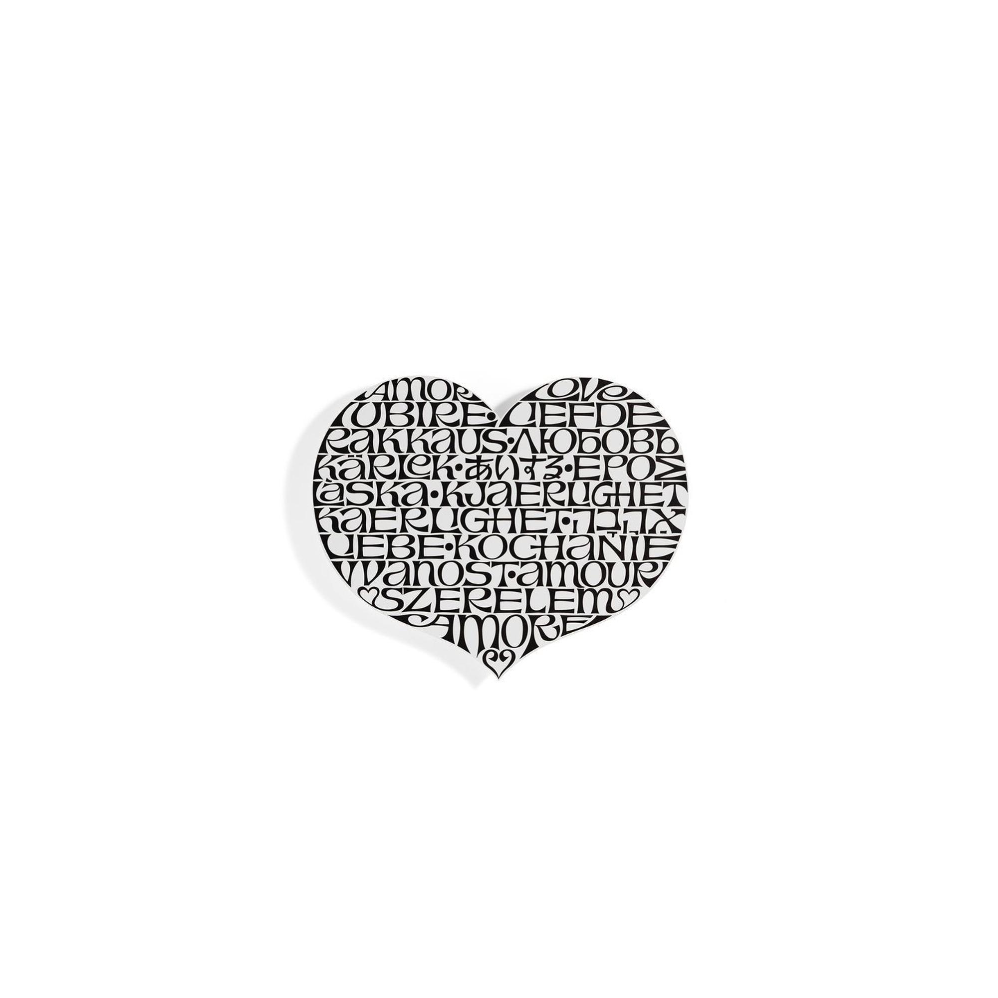 Vitra Metal Wall Relief Sculpture International Love Heart