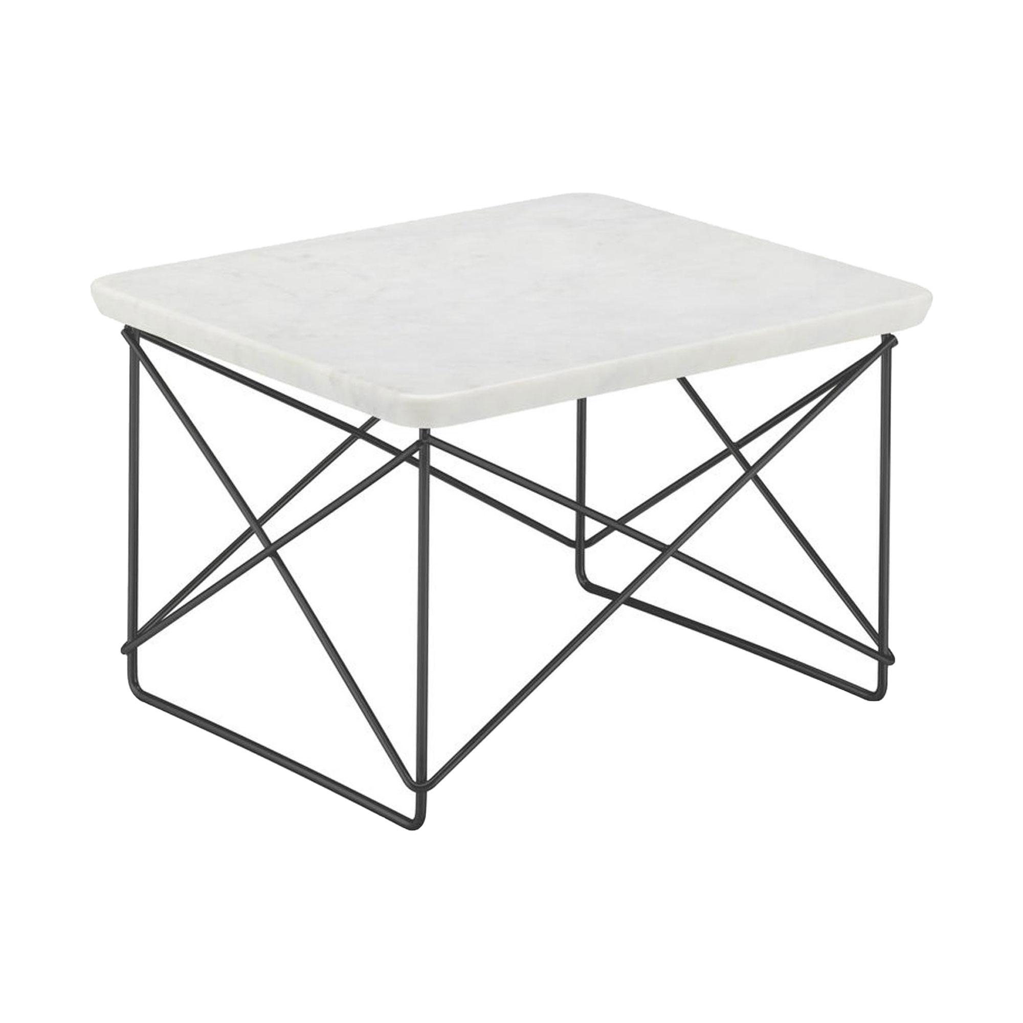 Vitra Occasional LTR Comodino Marmo Chiaro/ Nero